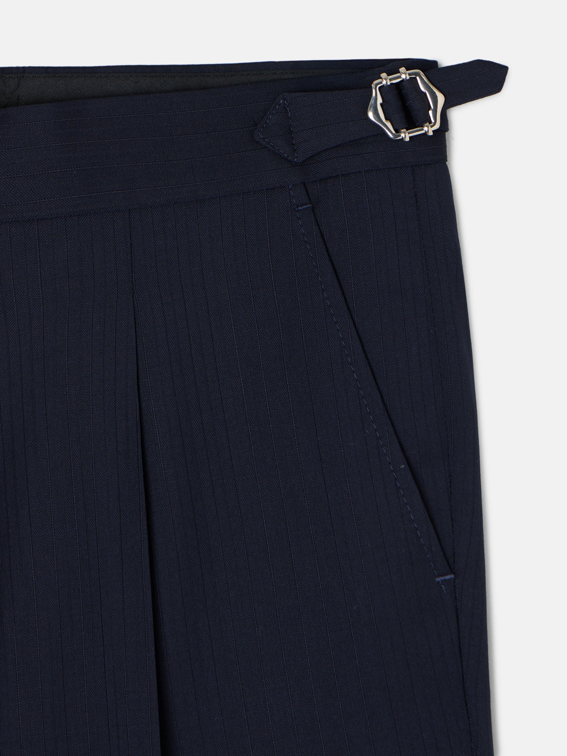 Pantalon chaque espiga azul marino