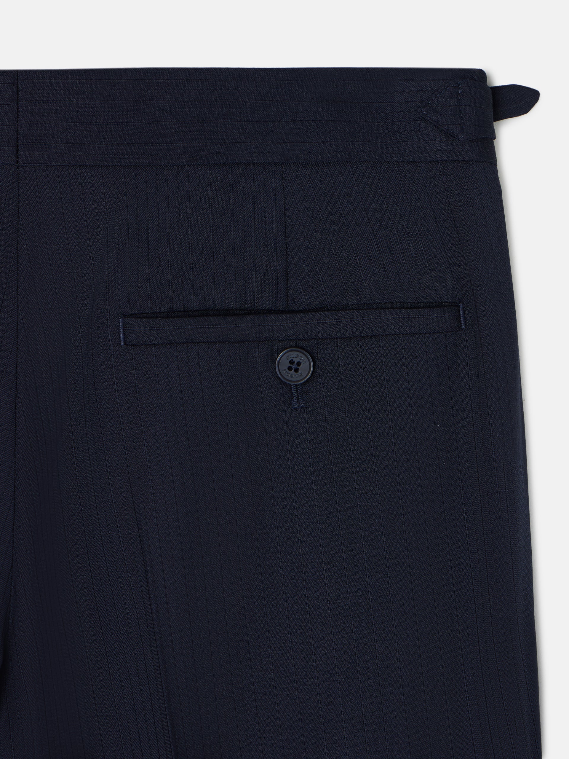 Pantalon chaque espiga azul marino