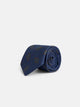Navy blue diamond pattern tie