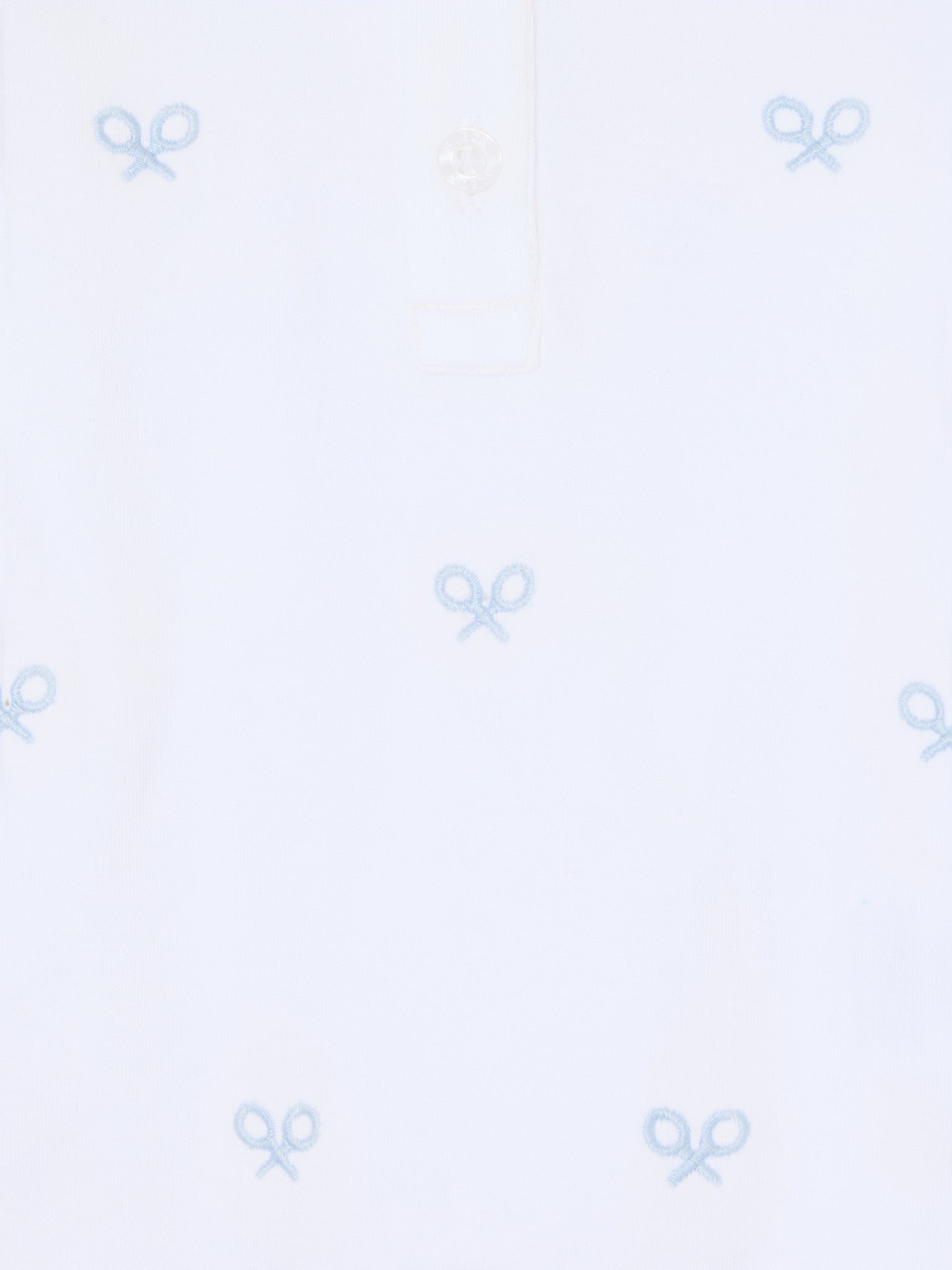 Body baby manga larga multiraqueta azul celeste