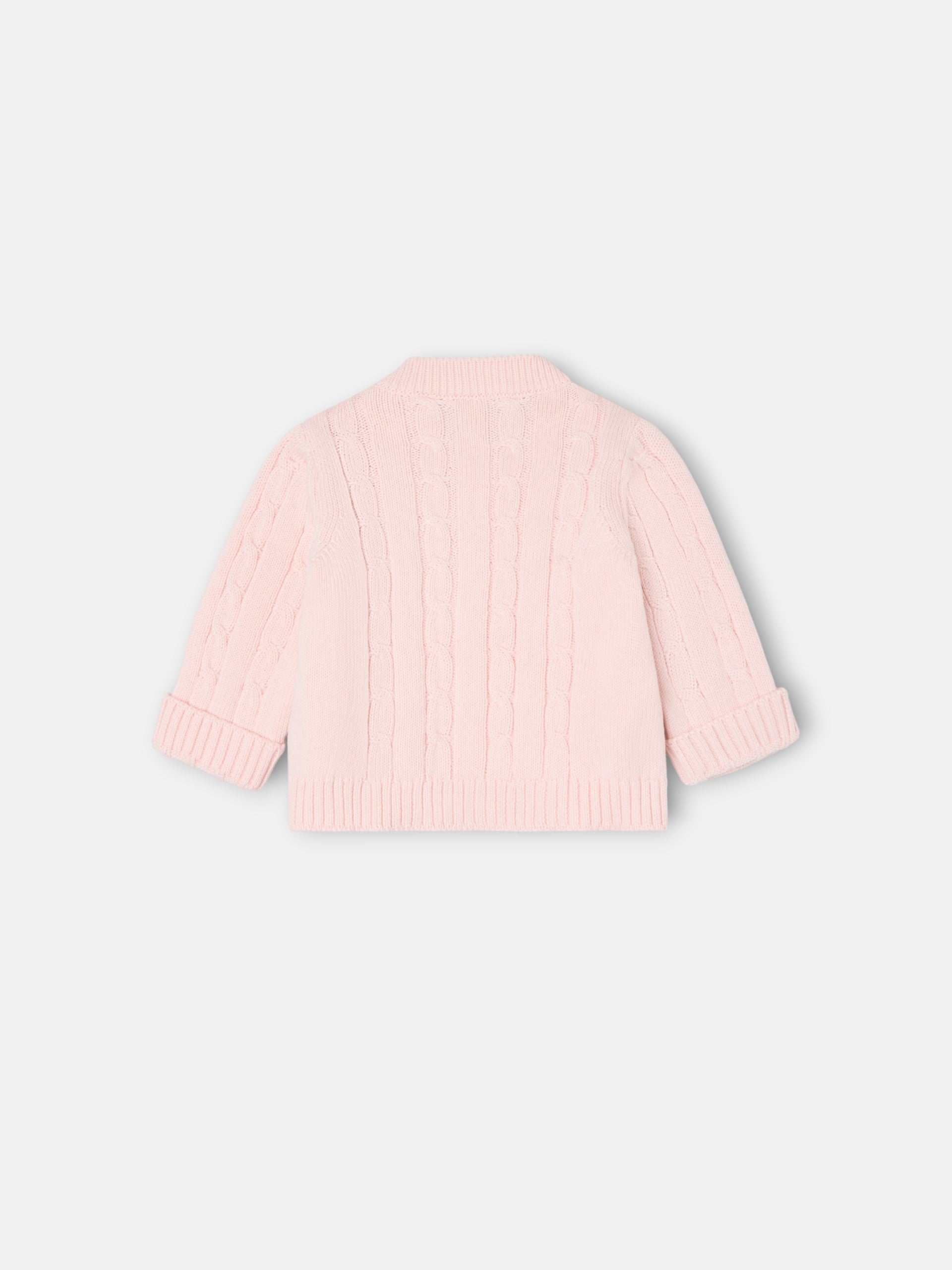 Conjunto ochos bebé silbon rosa