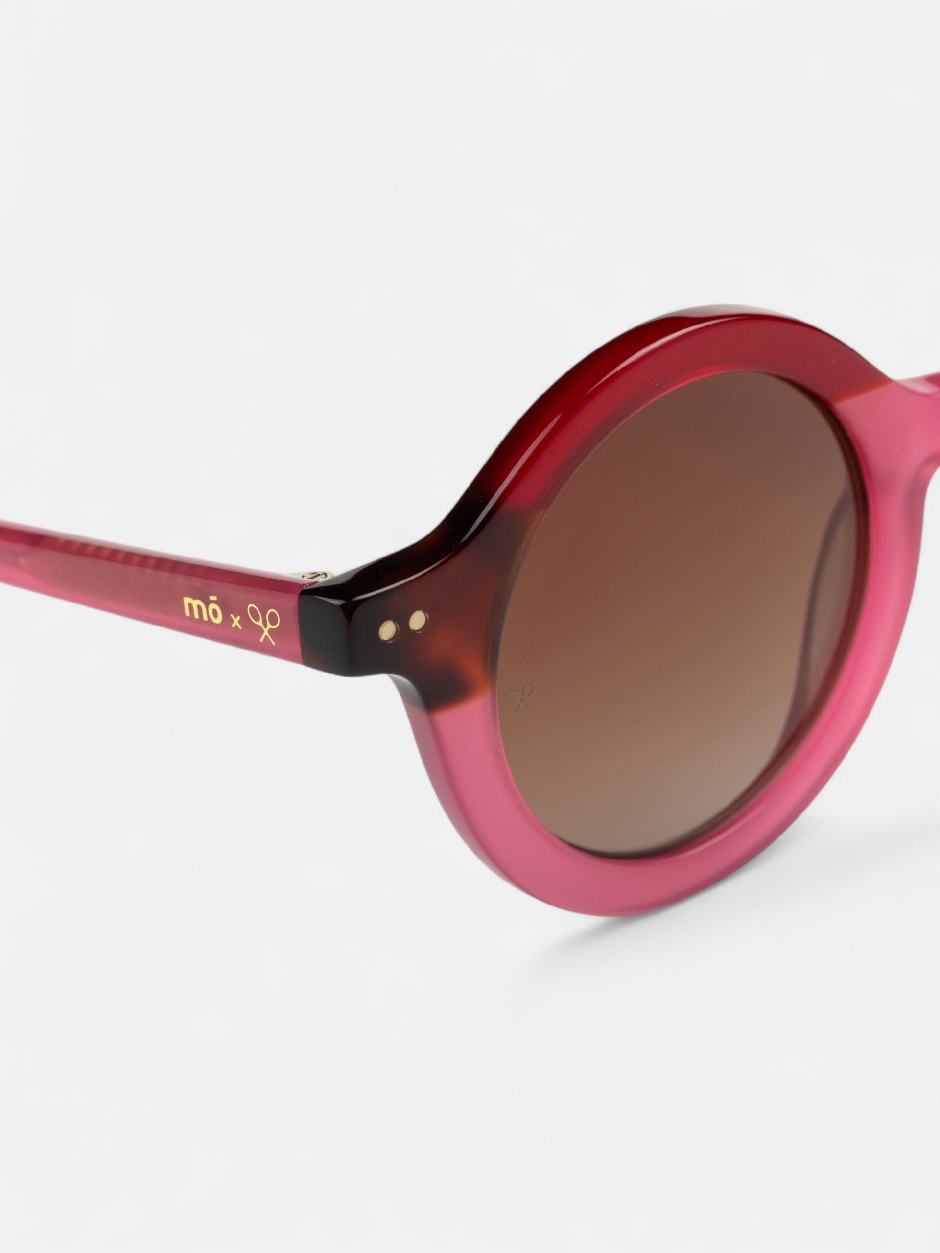 Lunettes de soleil MOXSILBON fille Ace rose et grenat
