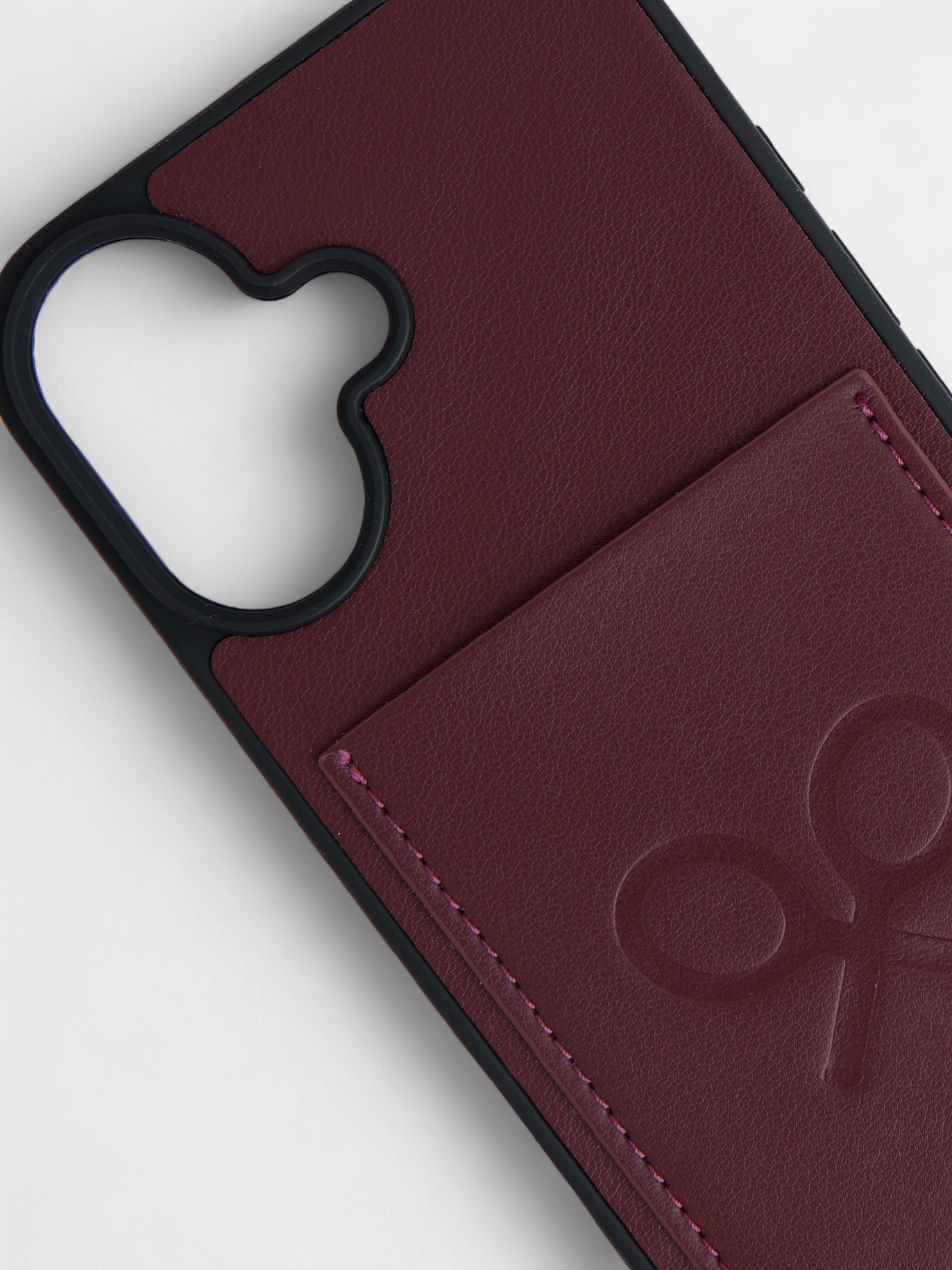 IPHONE case burgundy racket