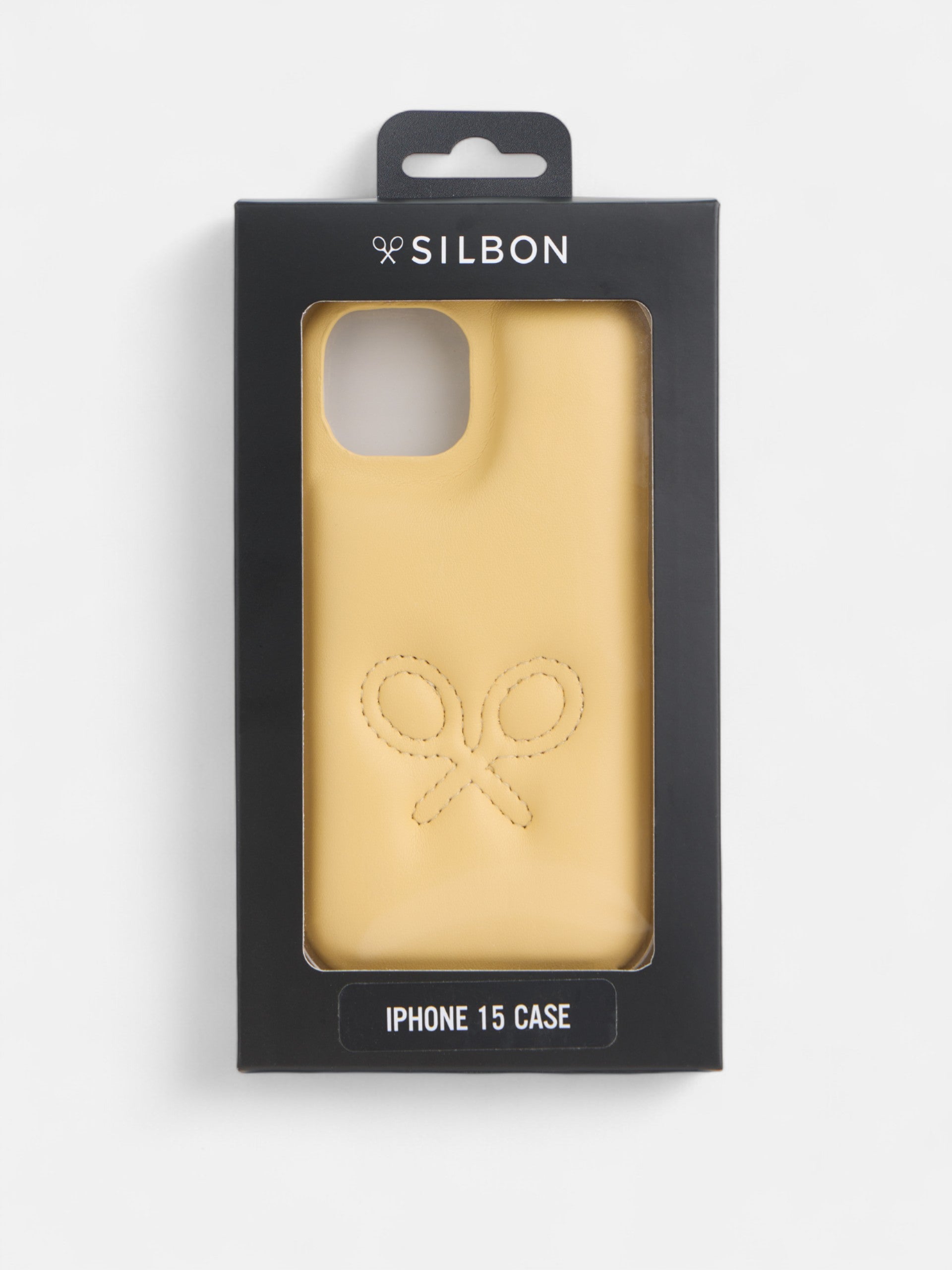 Yellow racket iPhone mobile case