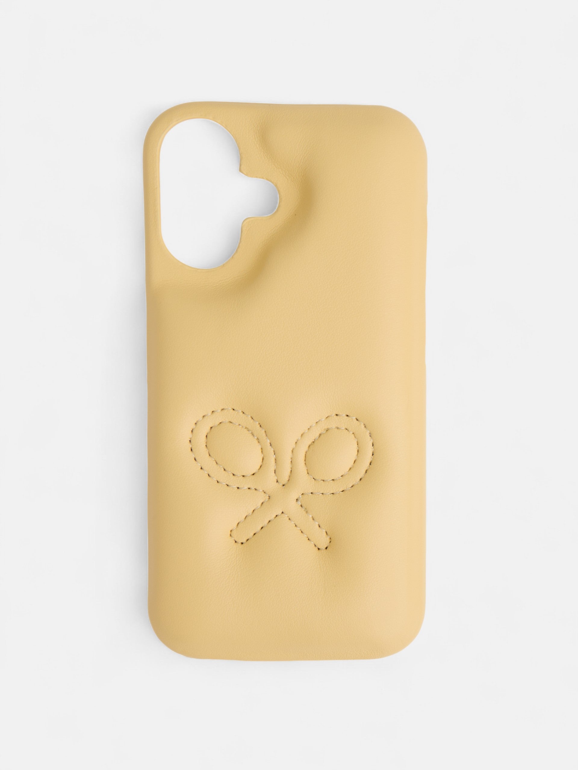 Yellow racket iPhone mobile case