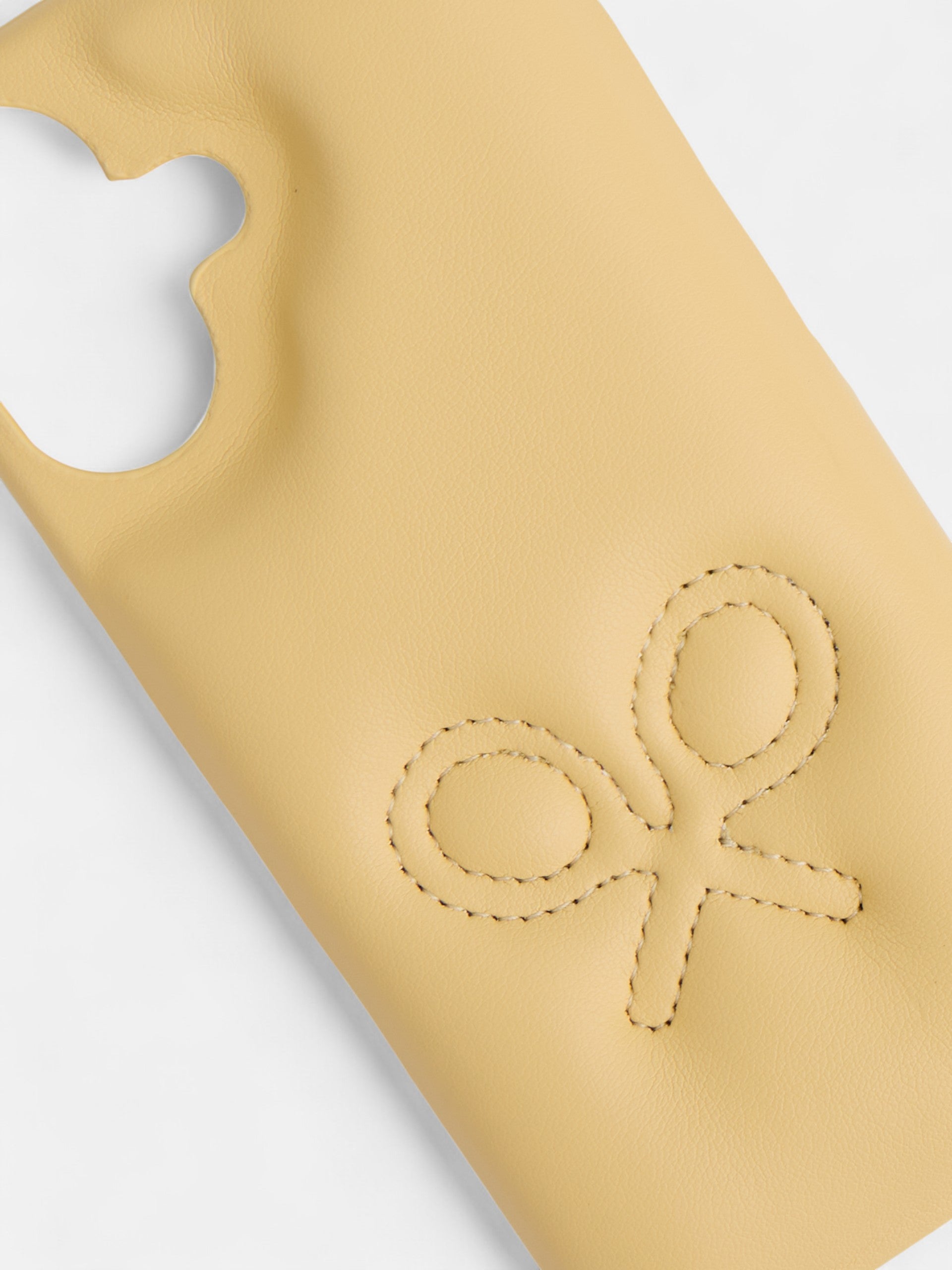 Yellow racket iPhone mobile case