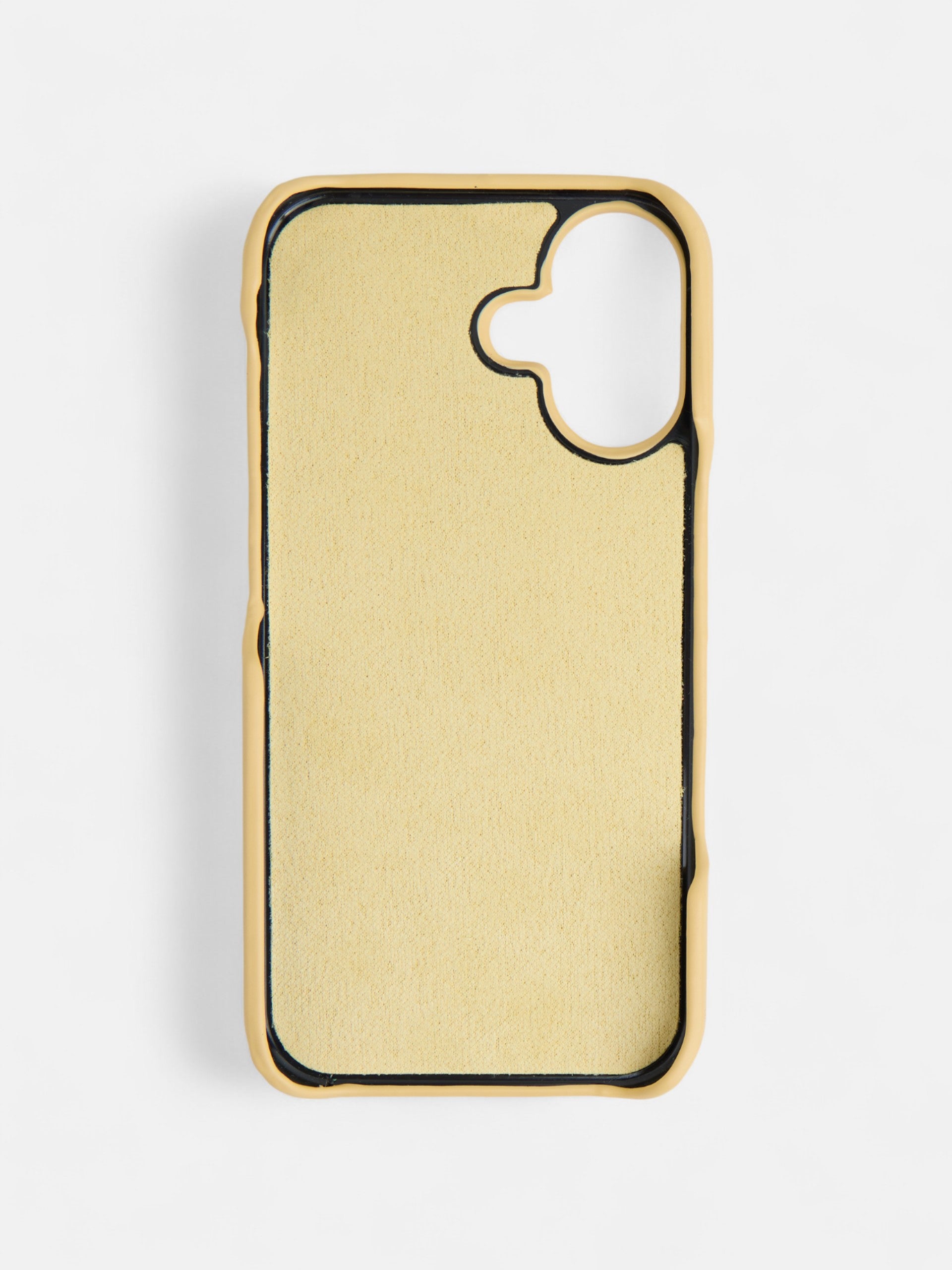 Yellow racket iPhone mobile case