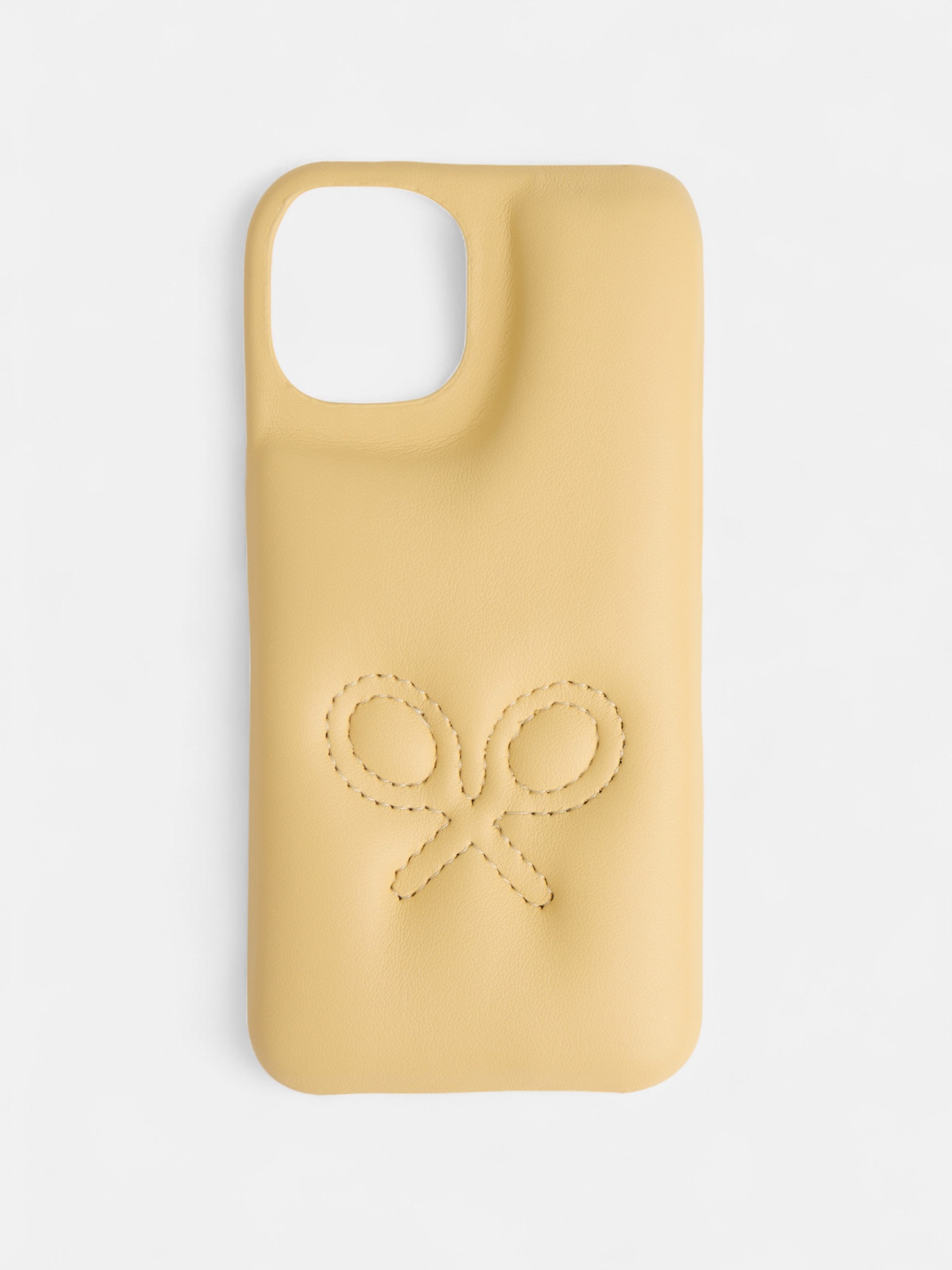 Yellow racket iPhone mobile case