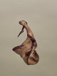 Two-tone brown handkerchief