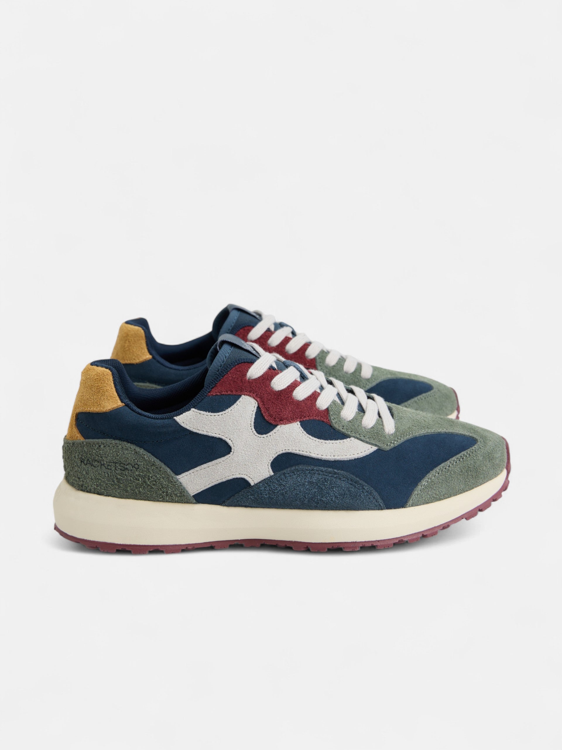 RACKETS09 multicolor beige sneaker