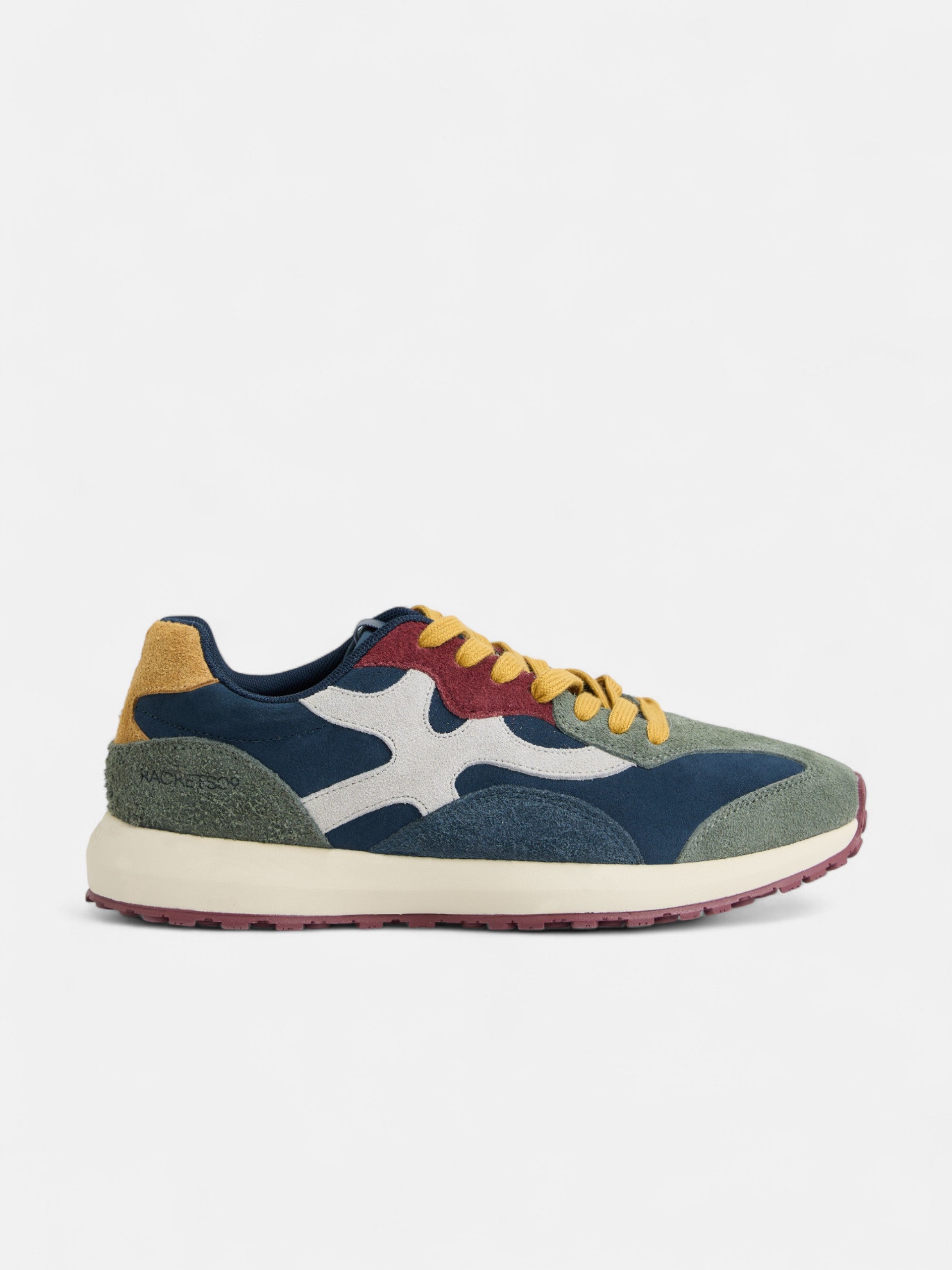 RACKETS09 multicolor beige sneaker