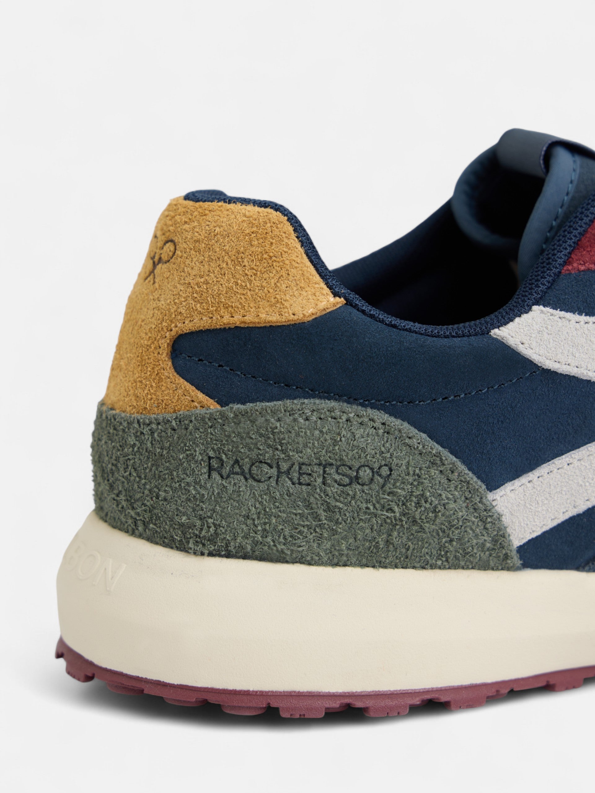 RACKETS09 multicolor beige sneaker