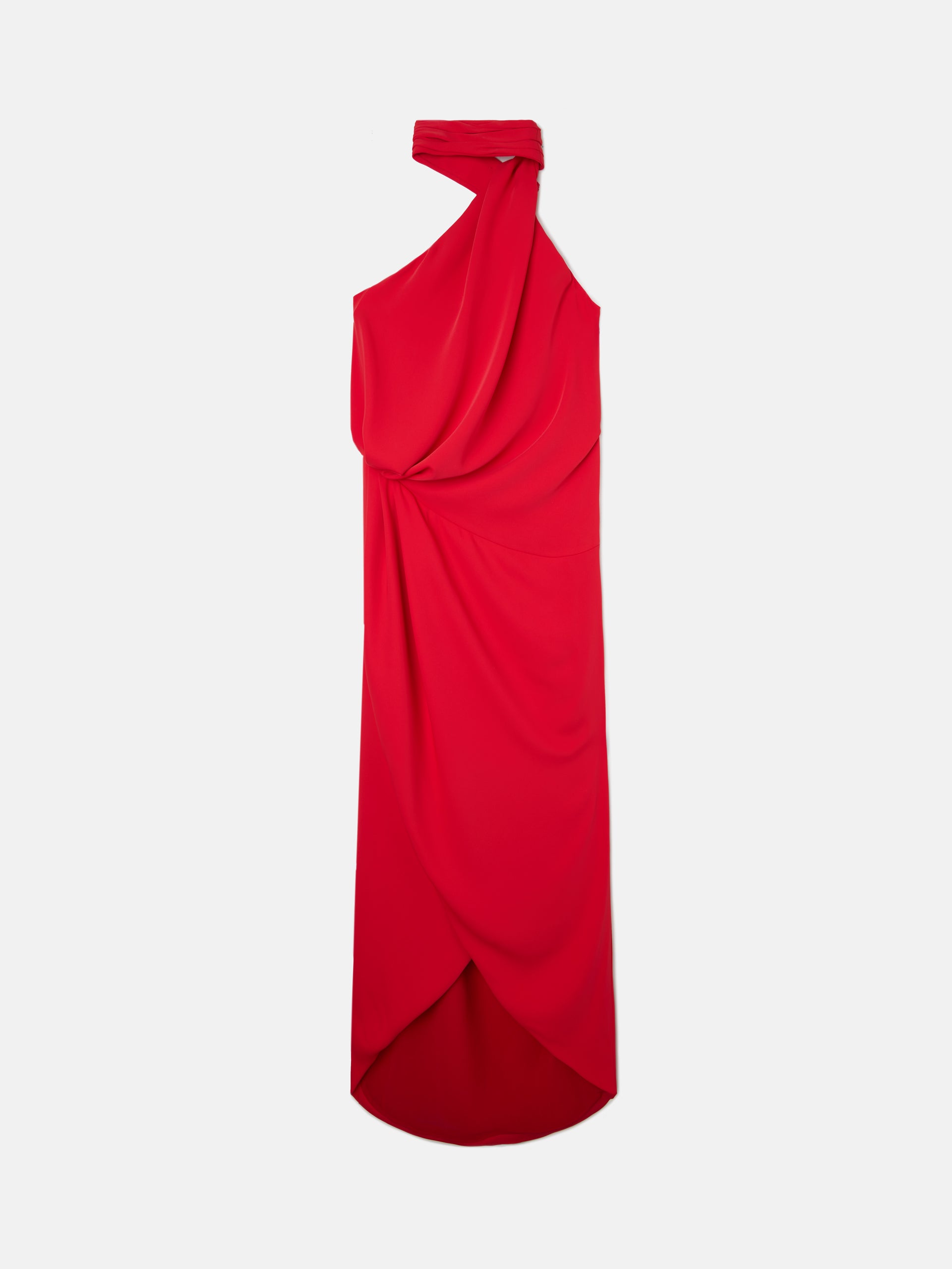 Robe CaprileXSilbon dos nu rouge