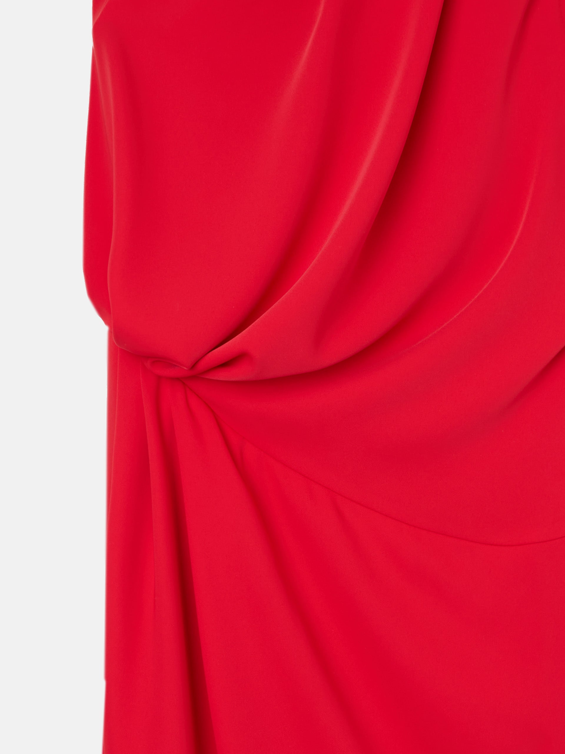 Robe CaprileXSilbon dos nu rouge
