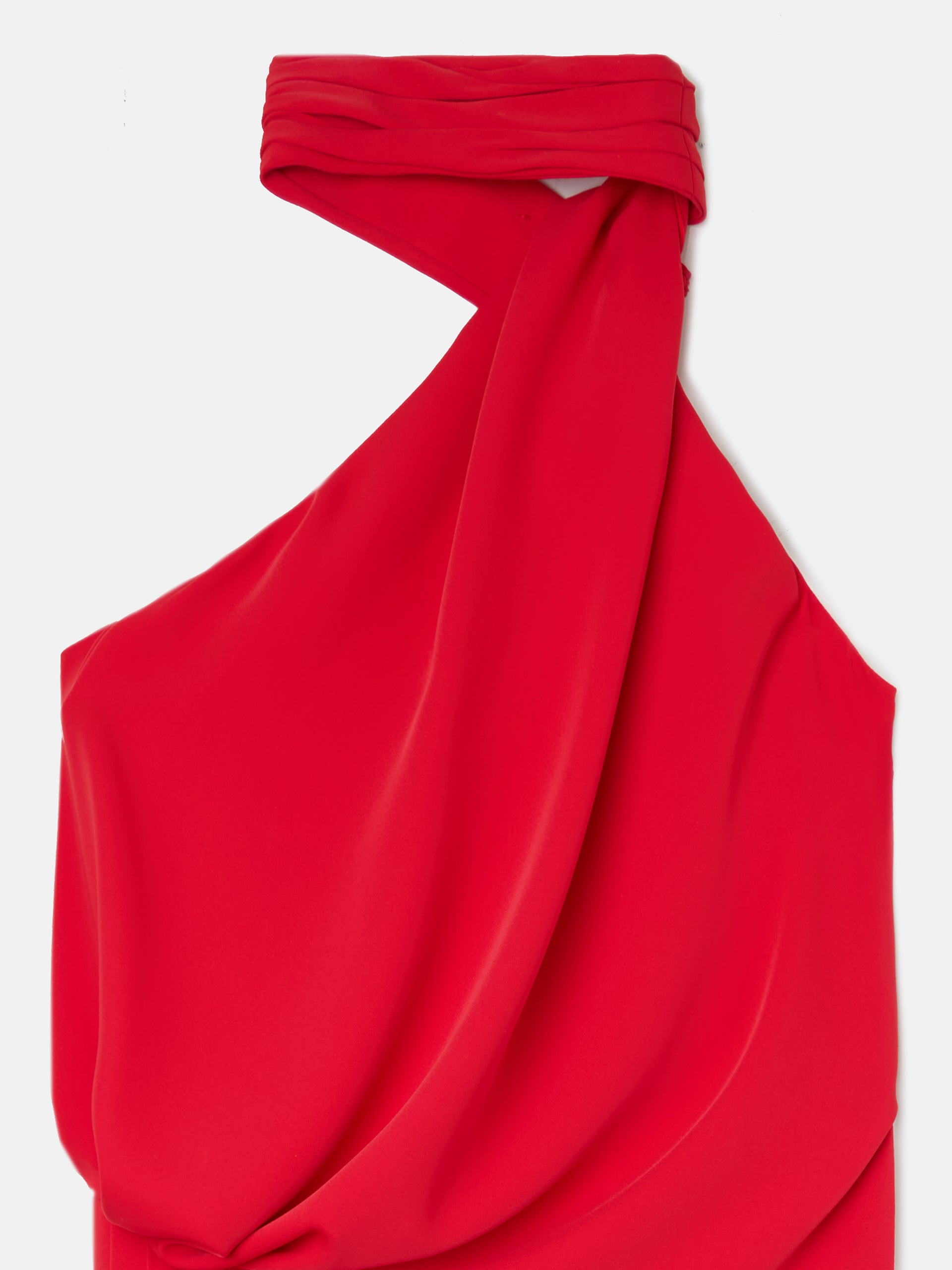 Robe CaprileXSilbon dos nu rouge