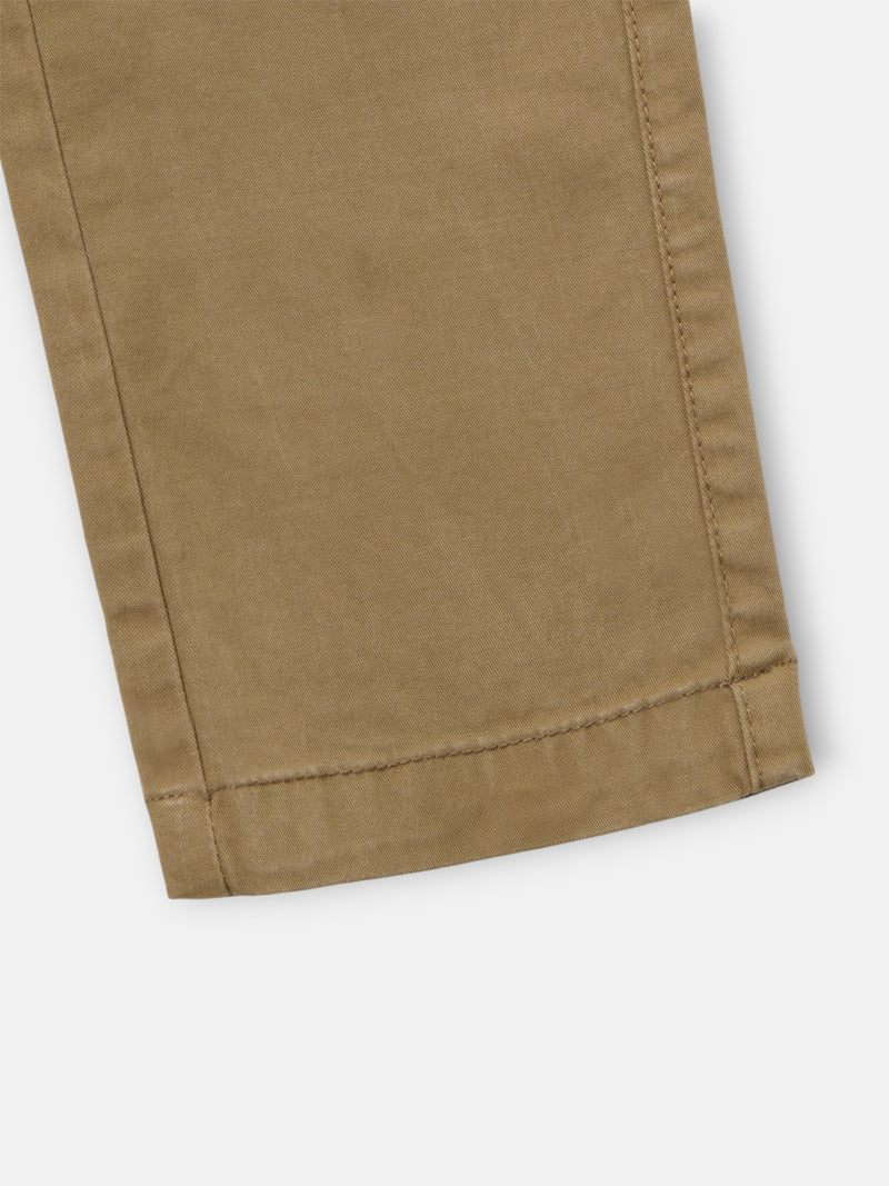 Pantalon cargo beige