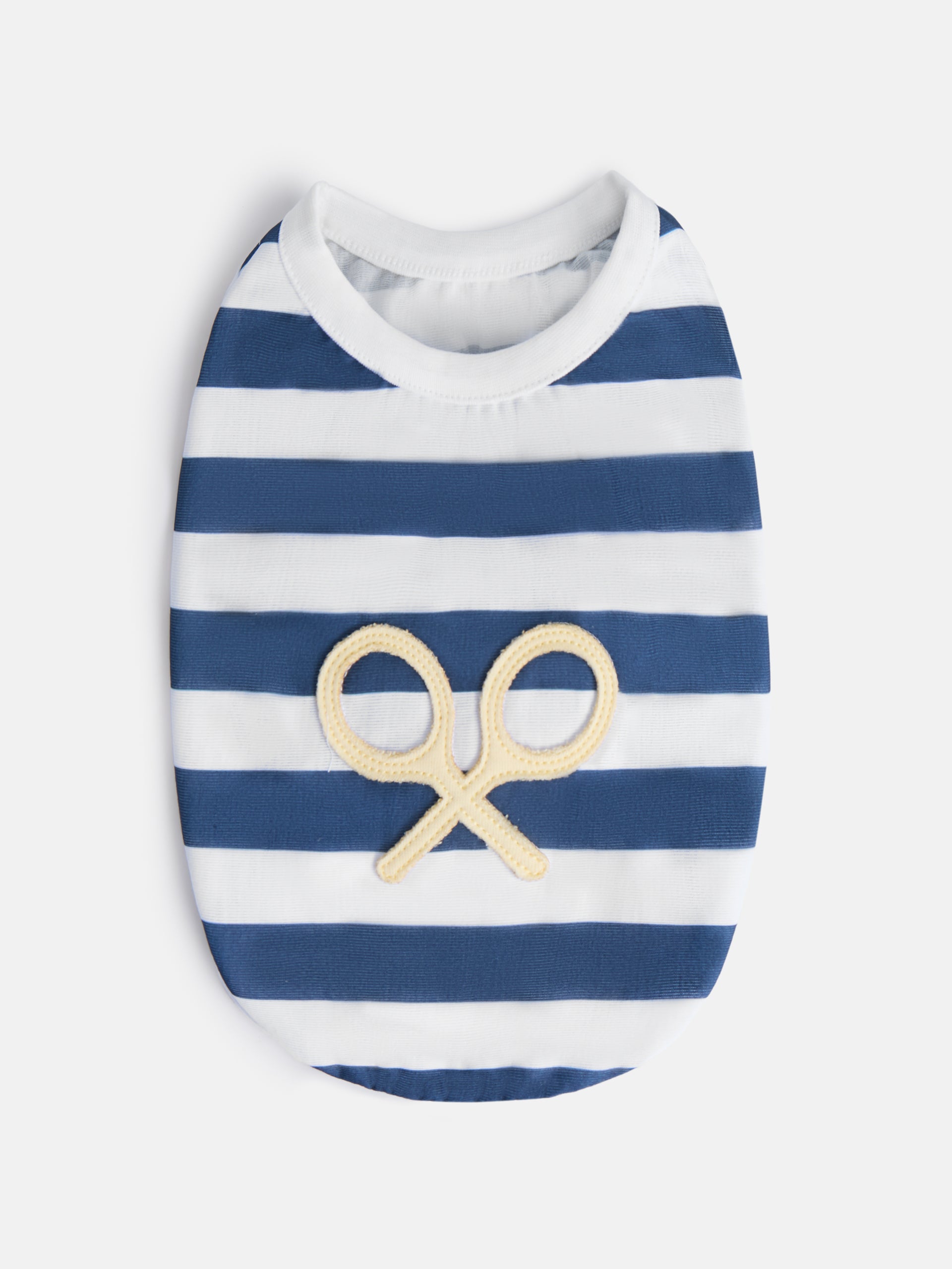 Camiseta mascotas nautica azul marino