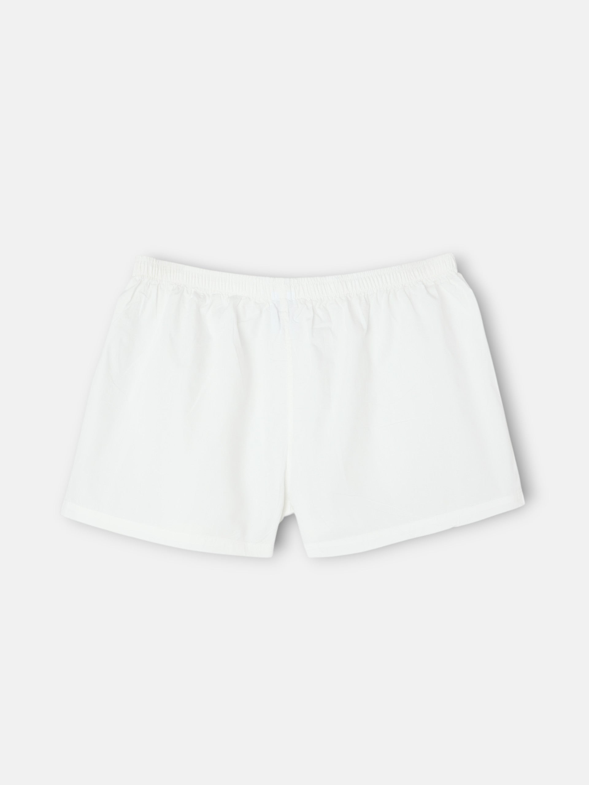 Cueca lisa minilogo branca