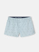 Boxer rayé raquettes vert