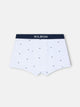 Boxer raquetas blanco