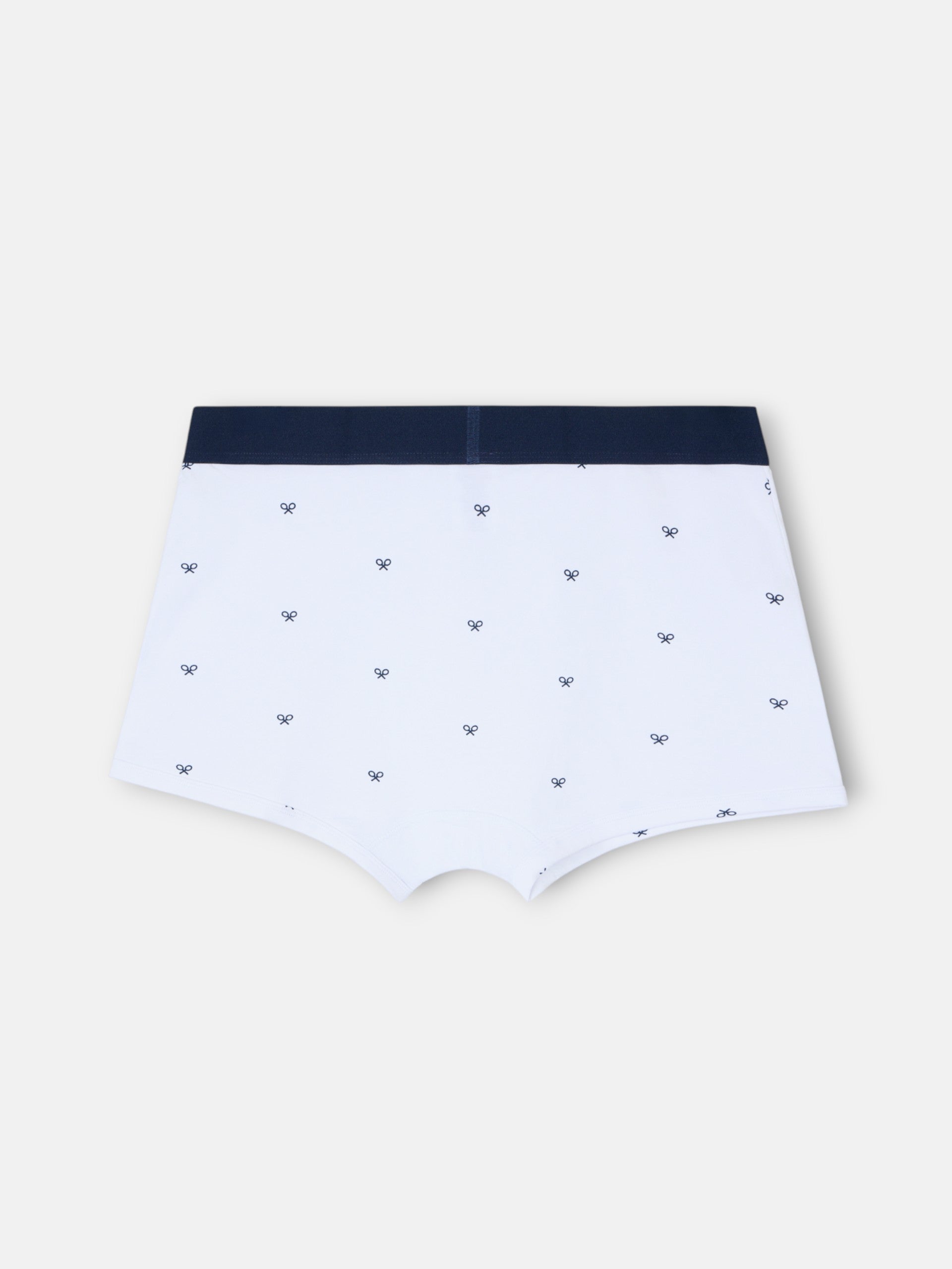 Boxer raquetas blanco