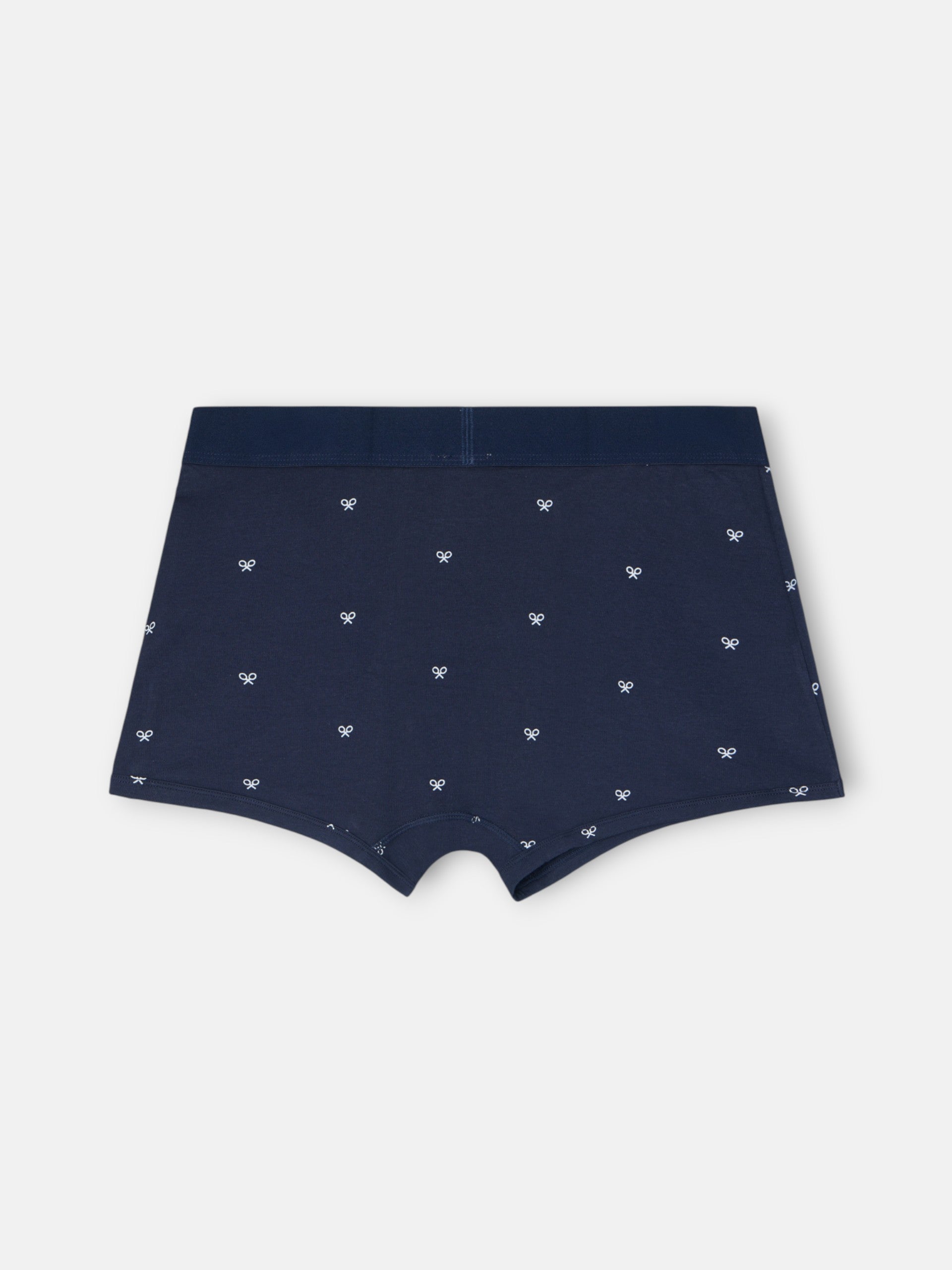 Boxer raquettes marine