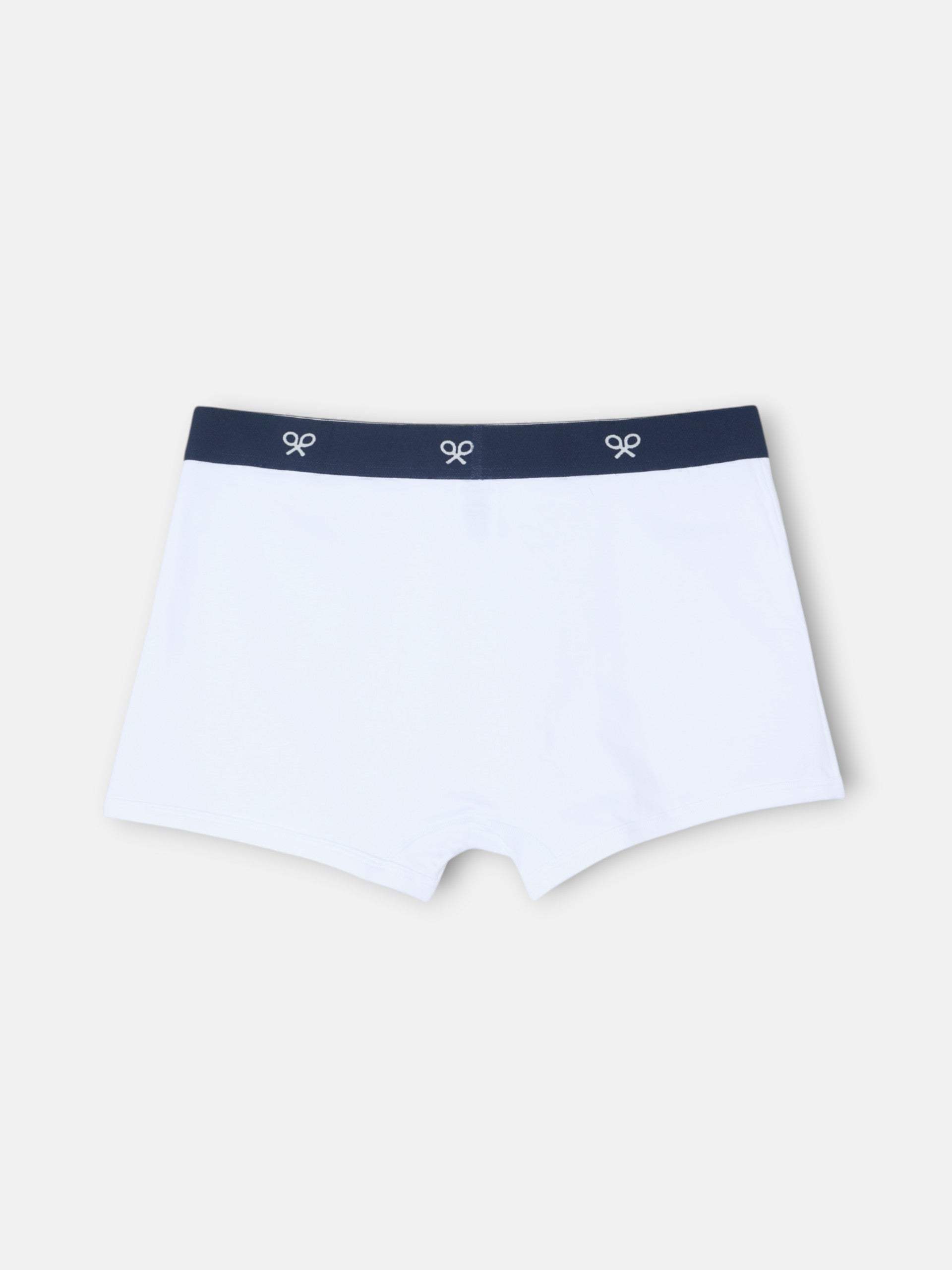 Boxer uni blanc