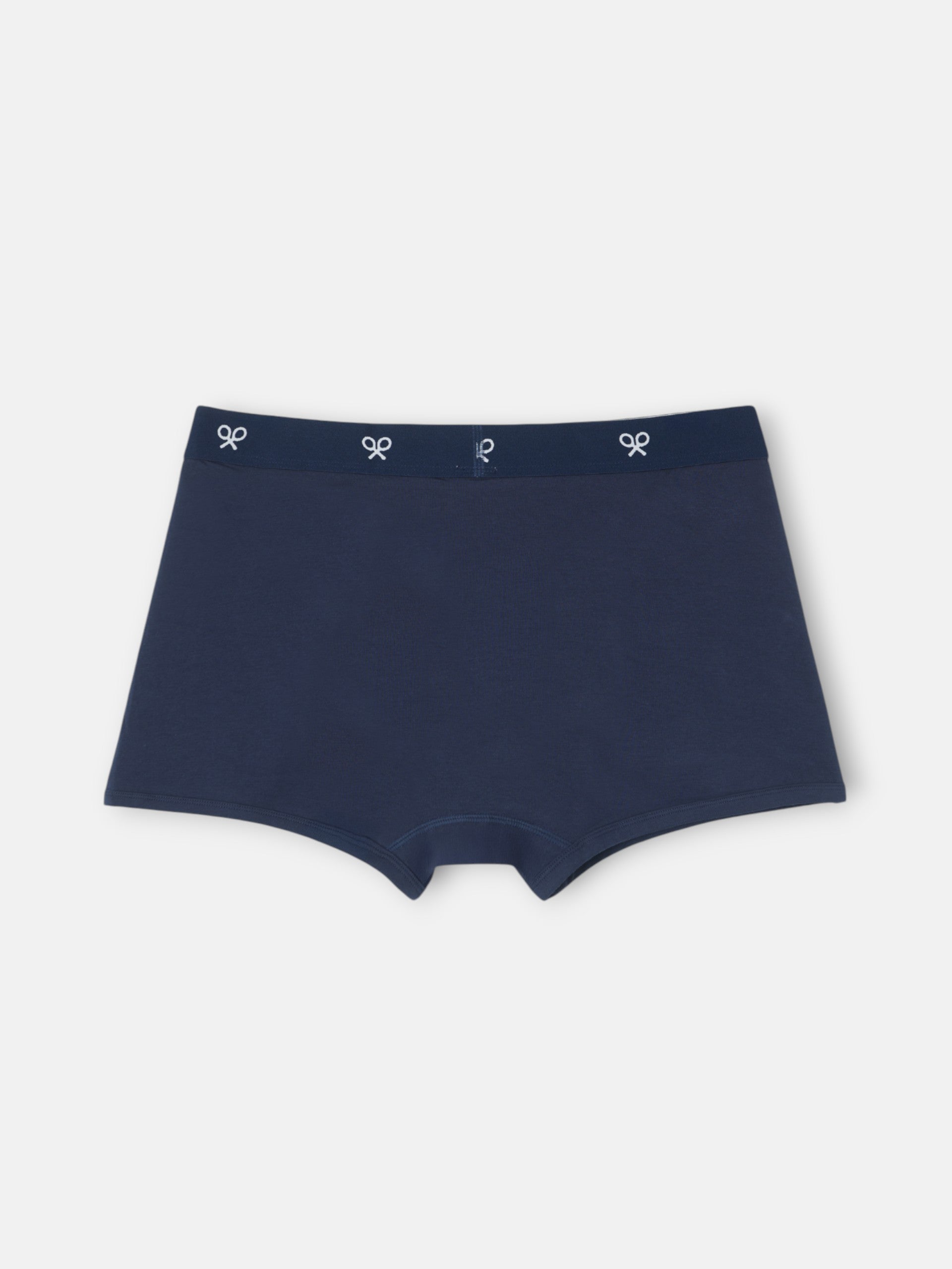Navy plain boxer