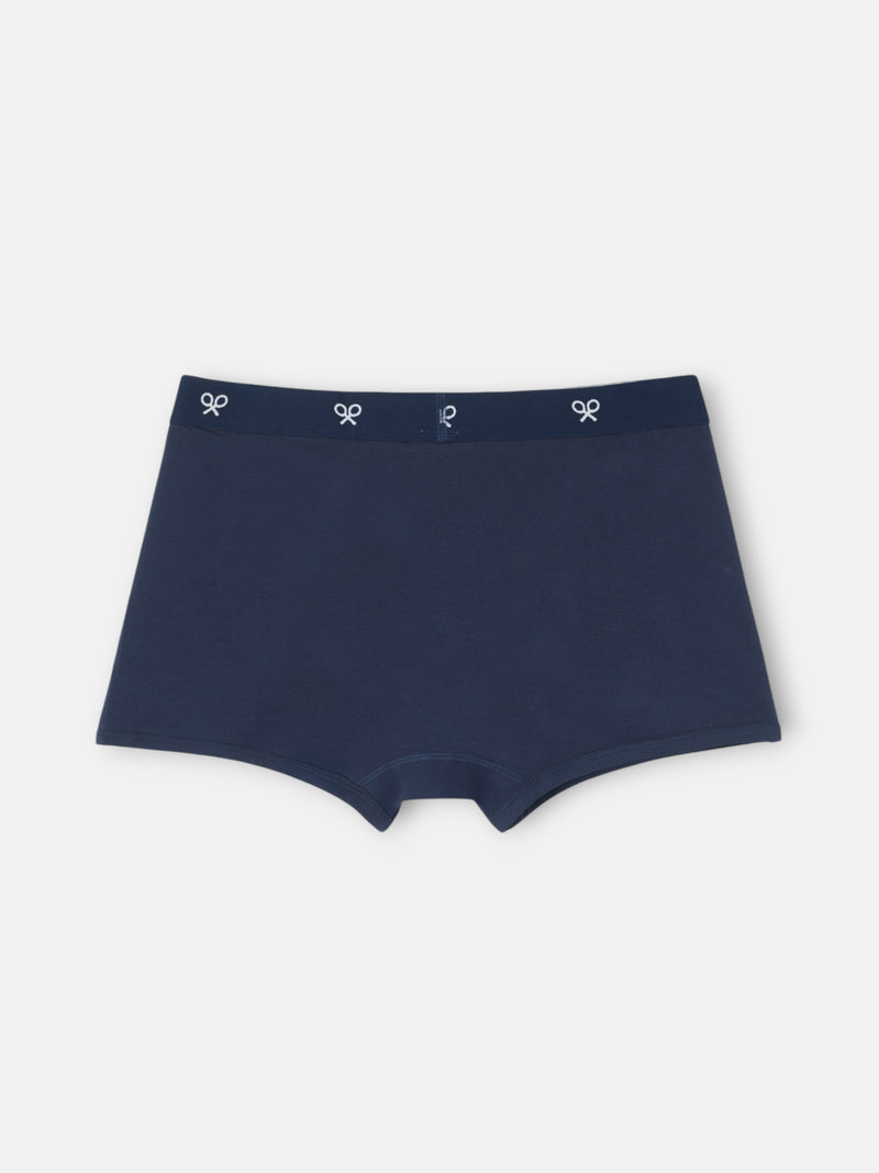 Boxer liso marino