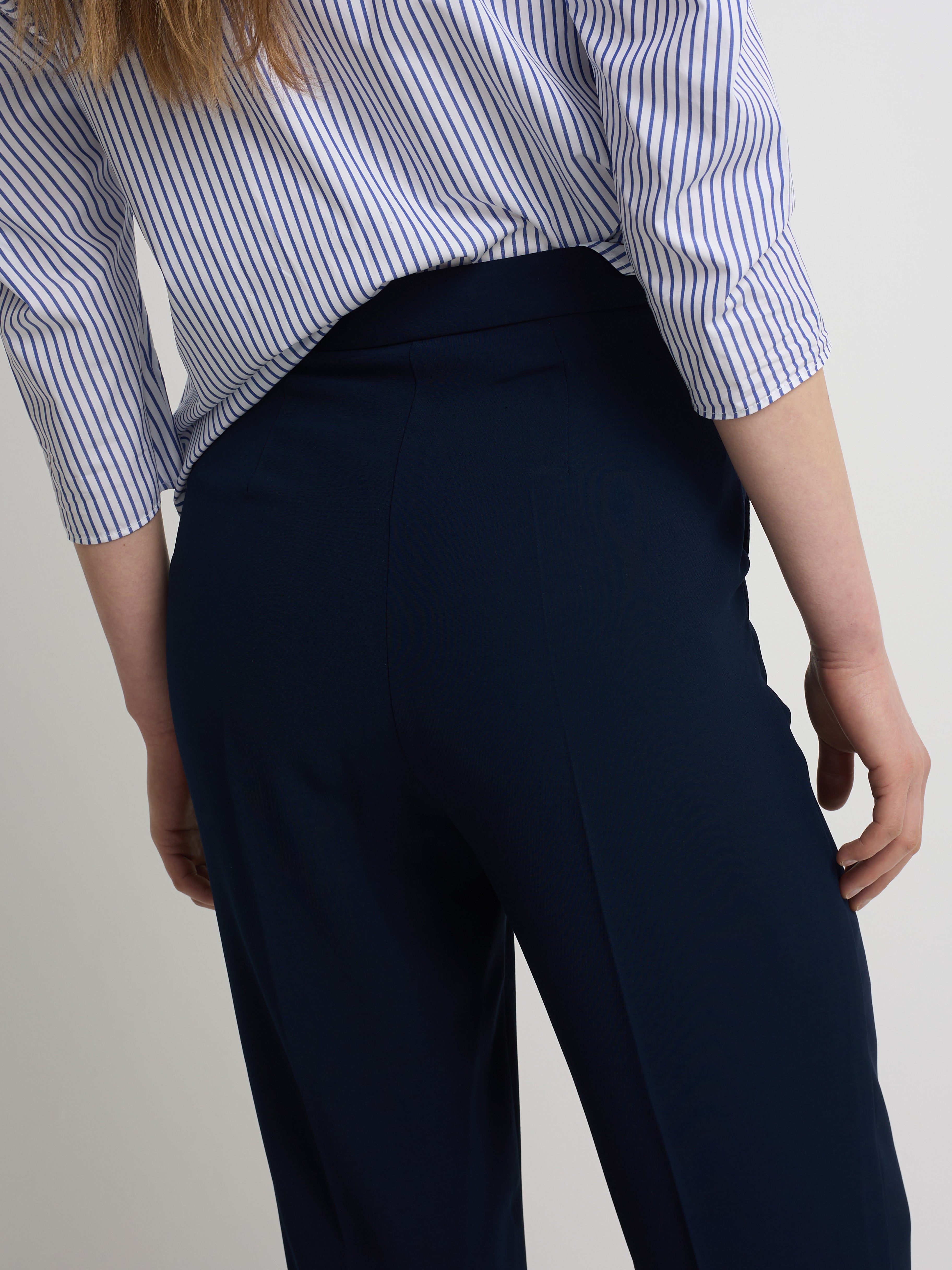 Pantalon woman clasico azul marino