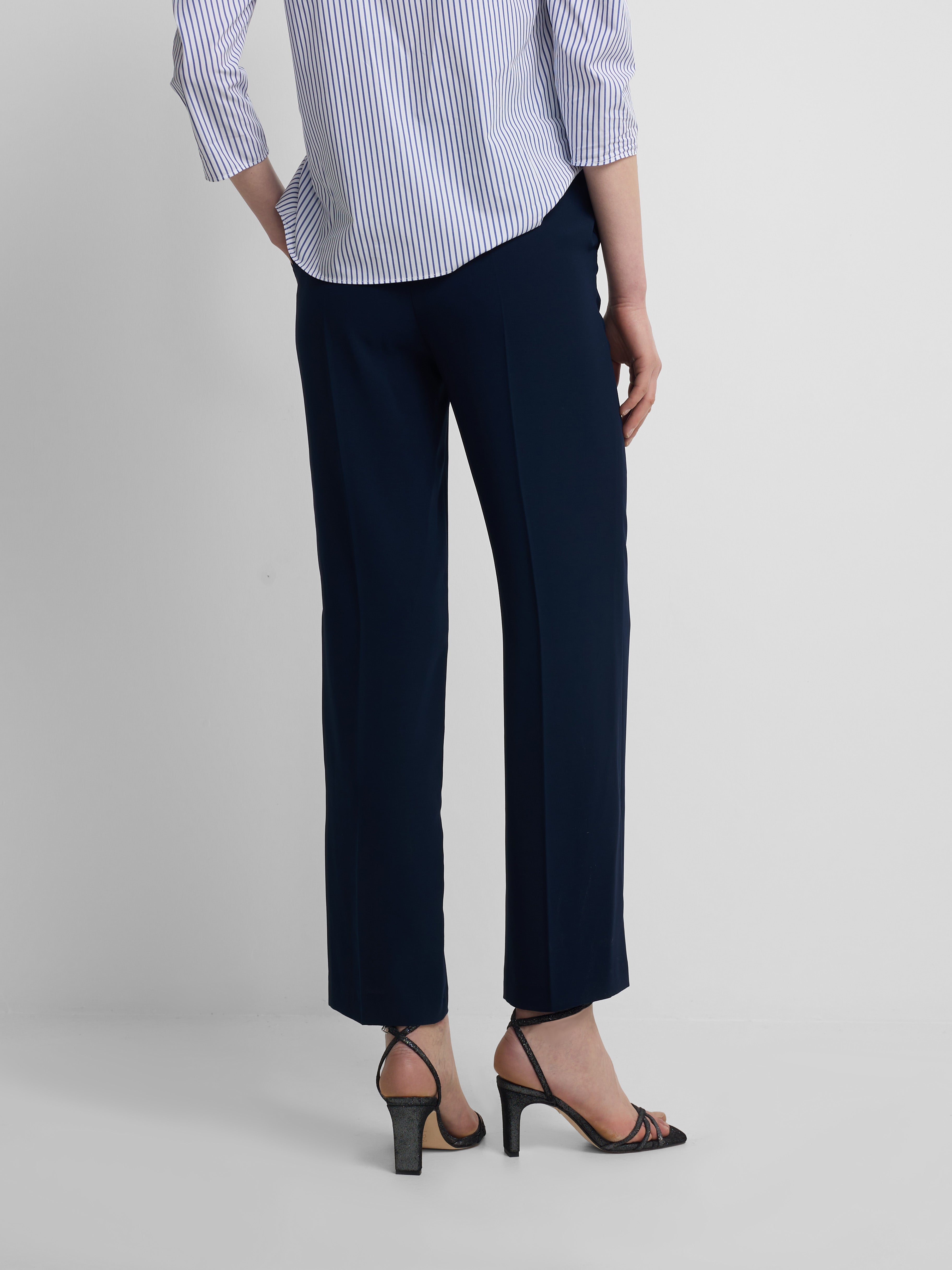 Pantalon woman clasico azul marino