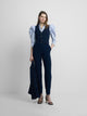 Pantalon woman clasico azul marino