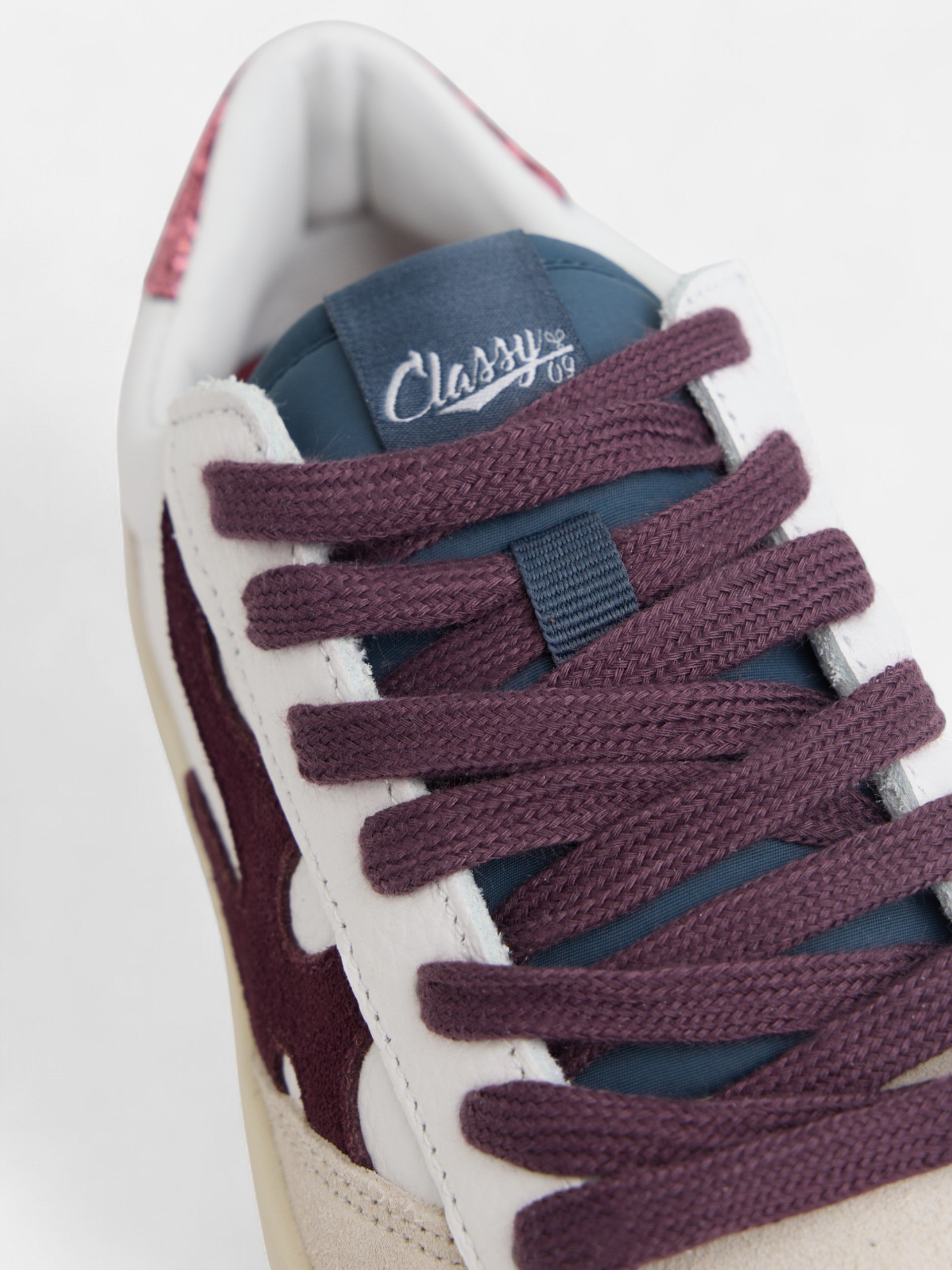 Baskets CLASSY09 bordeaux