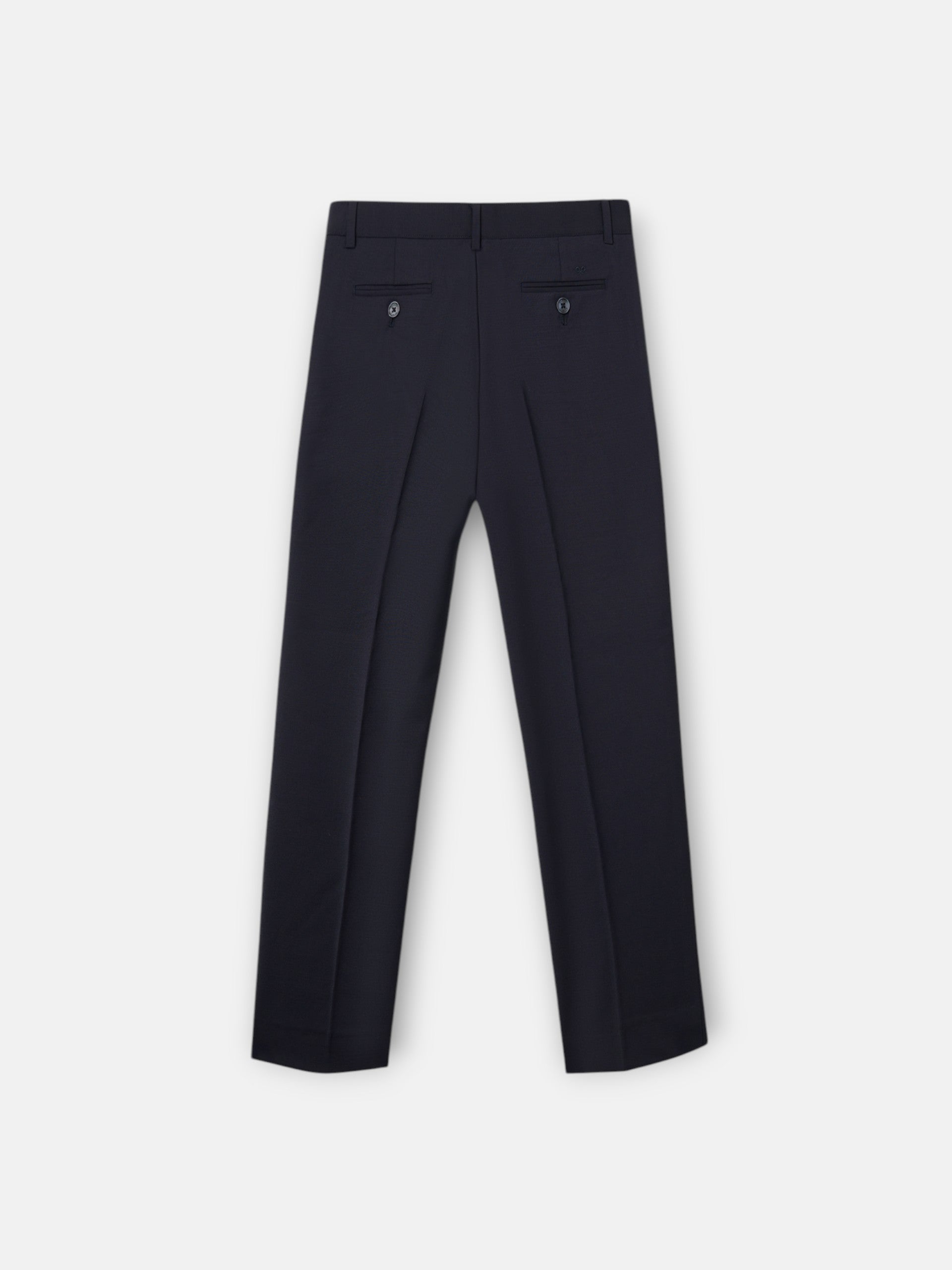 Navy blue kids suit trousers