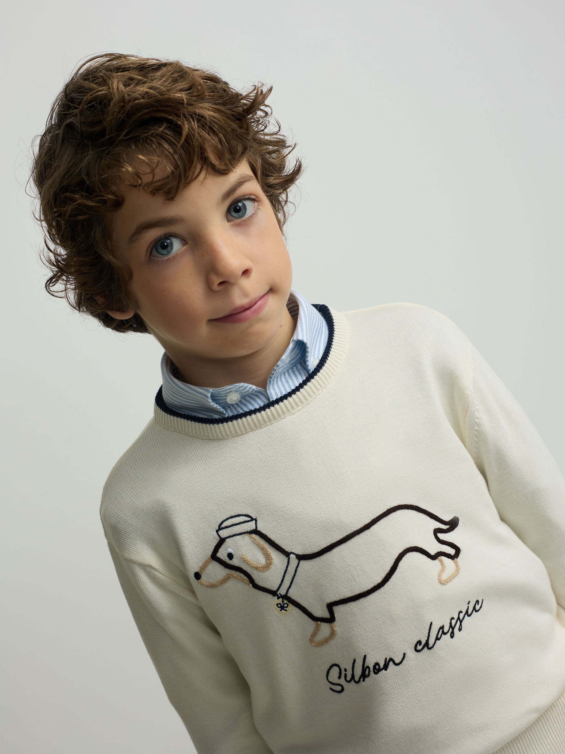 Jersey kids dog crema
