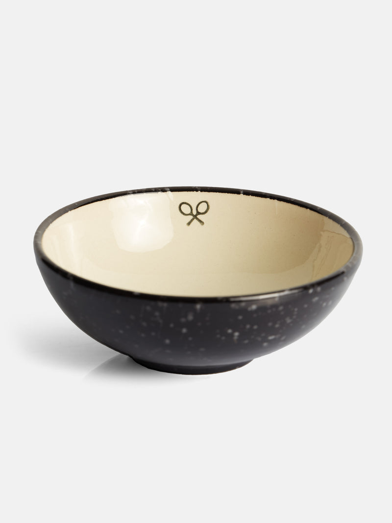 Bowl ceramico esmalte bicolor