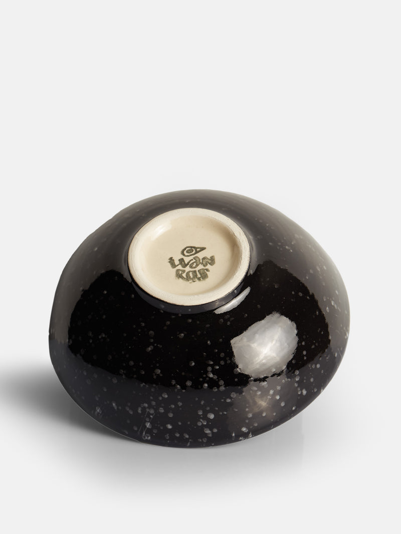 Bowl ceramico esmalte bicolor