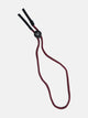 Burgundy glasses cord