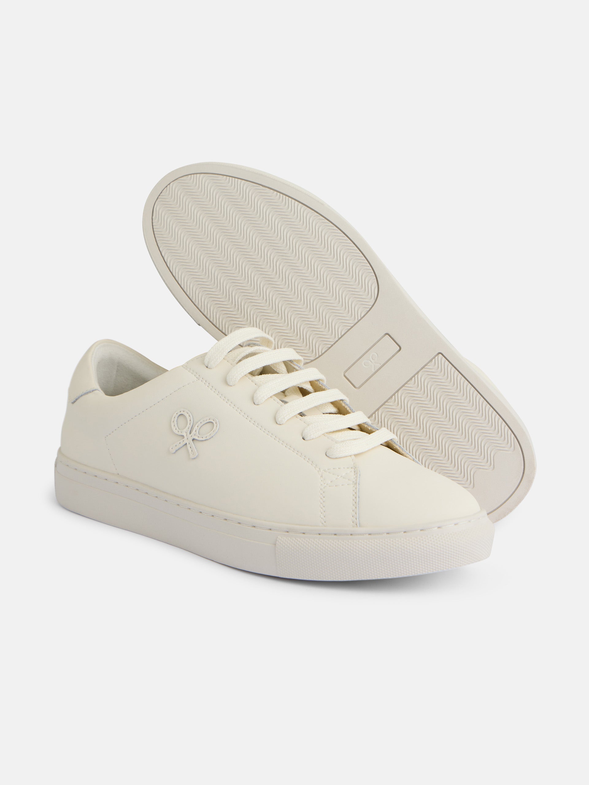 Zapatilla silbon clasica blanca