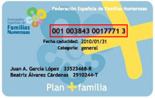 WHERE TO SEE YOUR LARGE FAMILIES MEMBERSHIP NUMBER