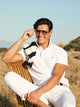 Polo pique light blanco