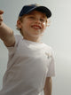 Kids Happy White T-shirt