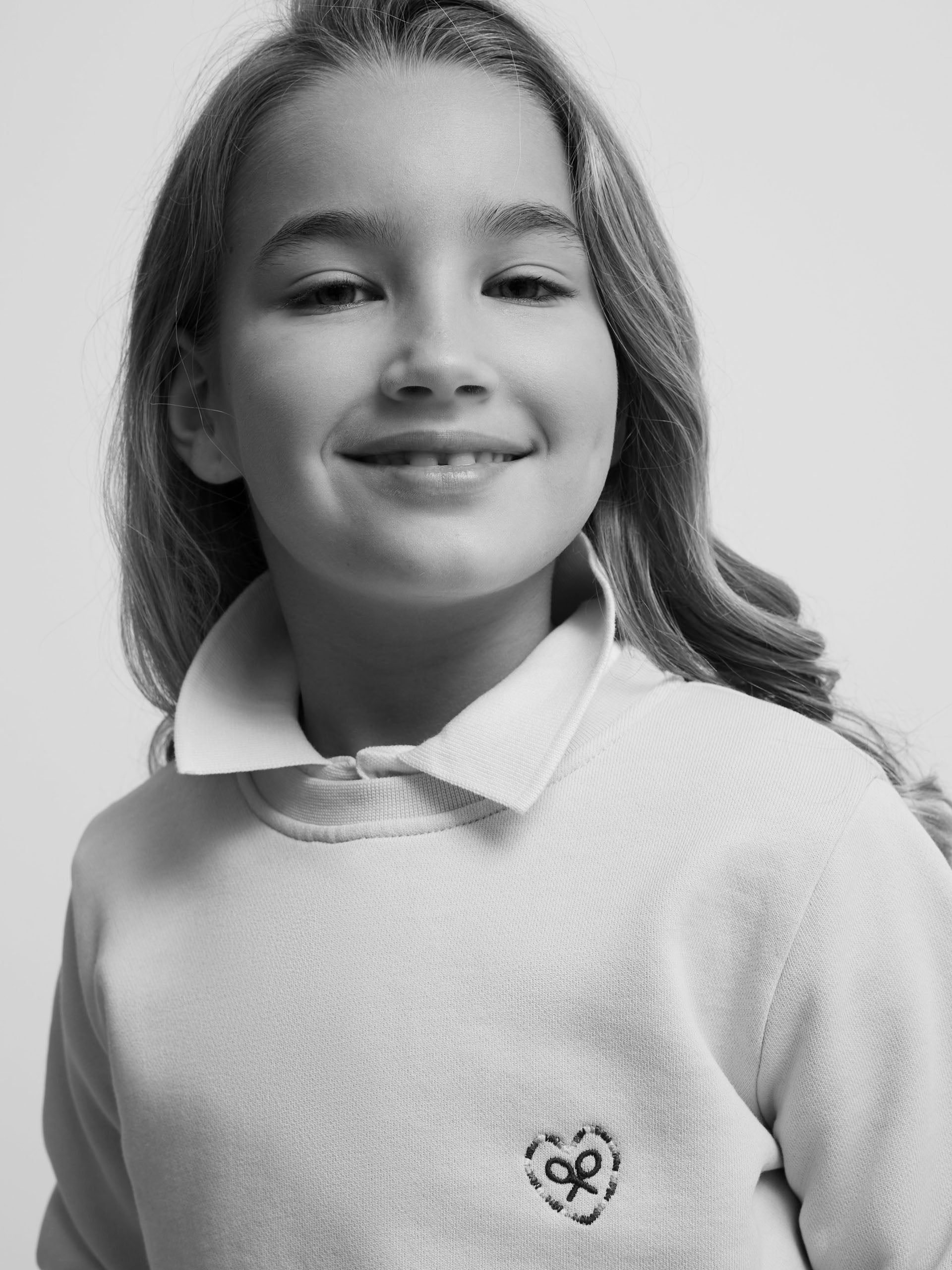 Sweatshirt girl silbon love lilás