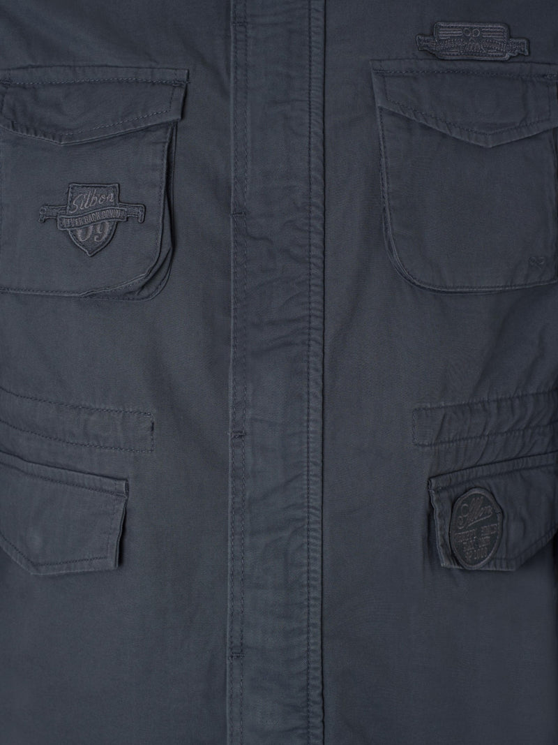 Veste militaire bleu marine
