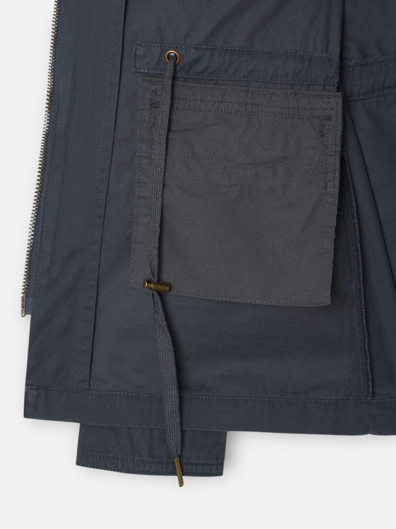 Veste militaire bleu marine