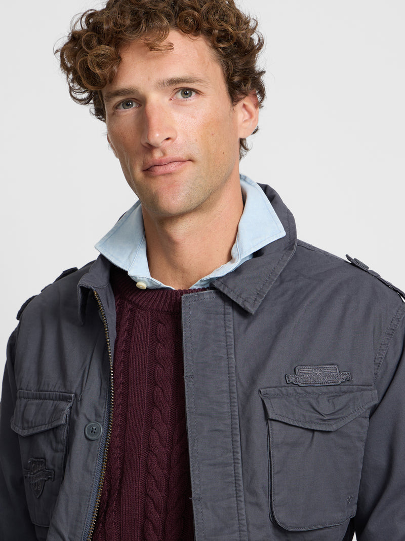 Veste militaire bleu marine