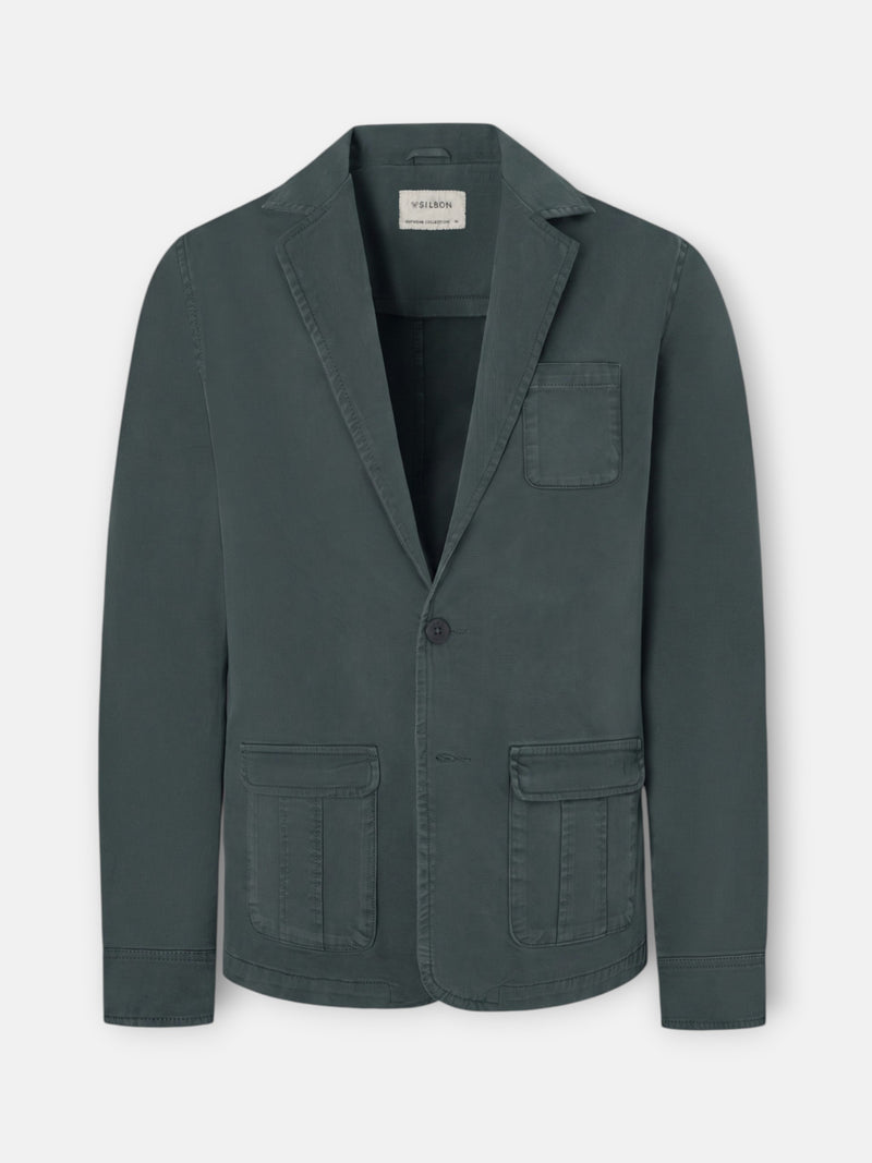 Semiblazer verde escuro