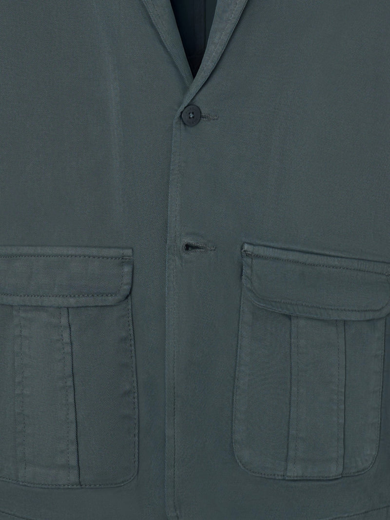 Semiblazer verde escuro