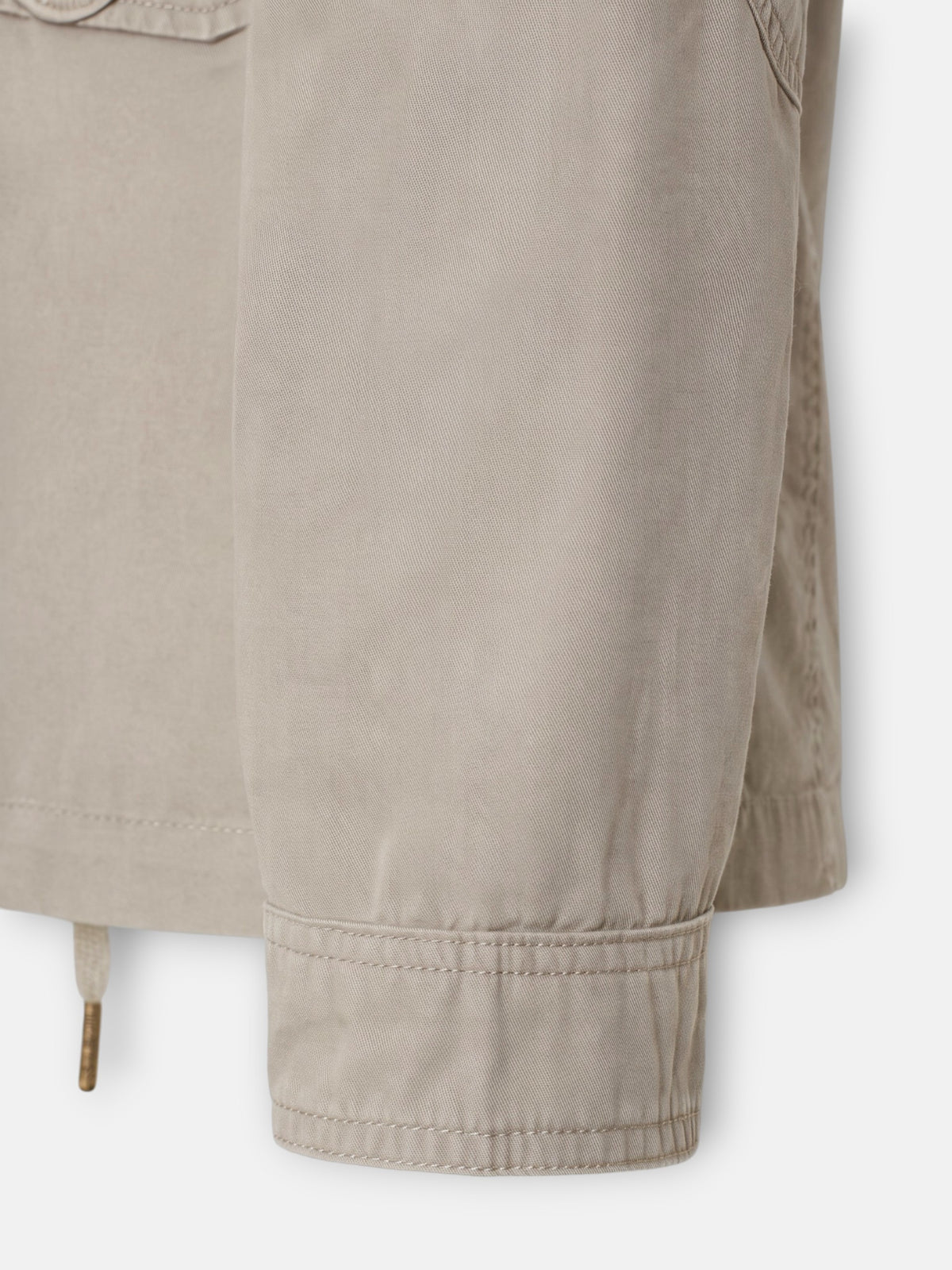 Chaqueta militar beige oscuro