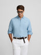 Camisa sport denim azul claro